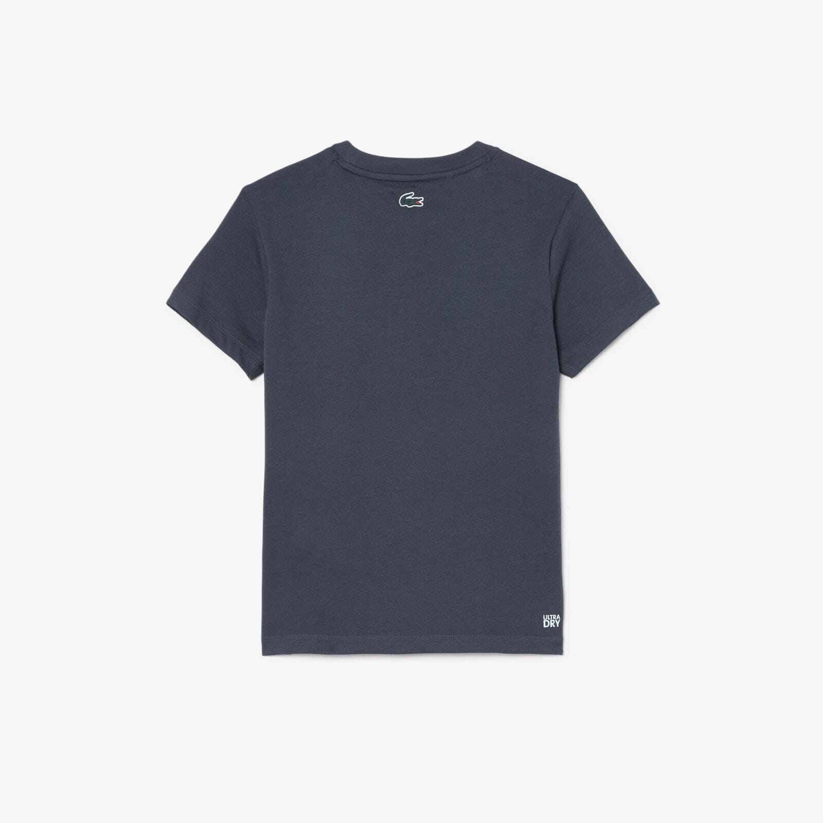 LACOSTE Kids T-Shirt „Big Croc“ – GRAPHITE dunkelgrau T-Shirt Lacoste 