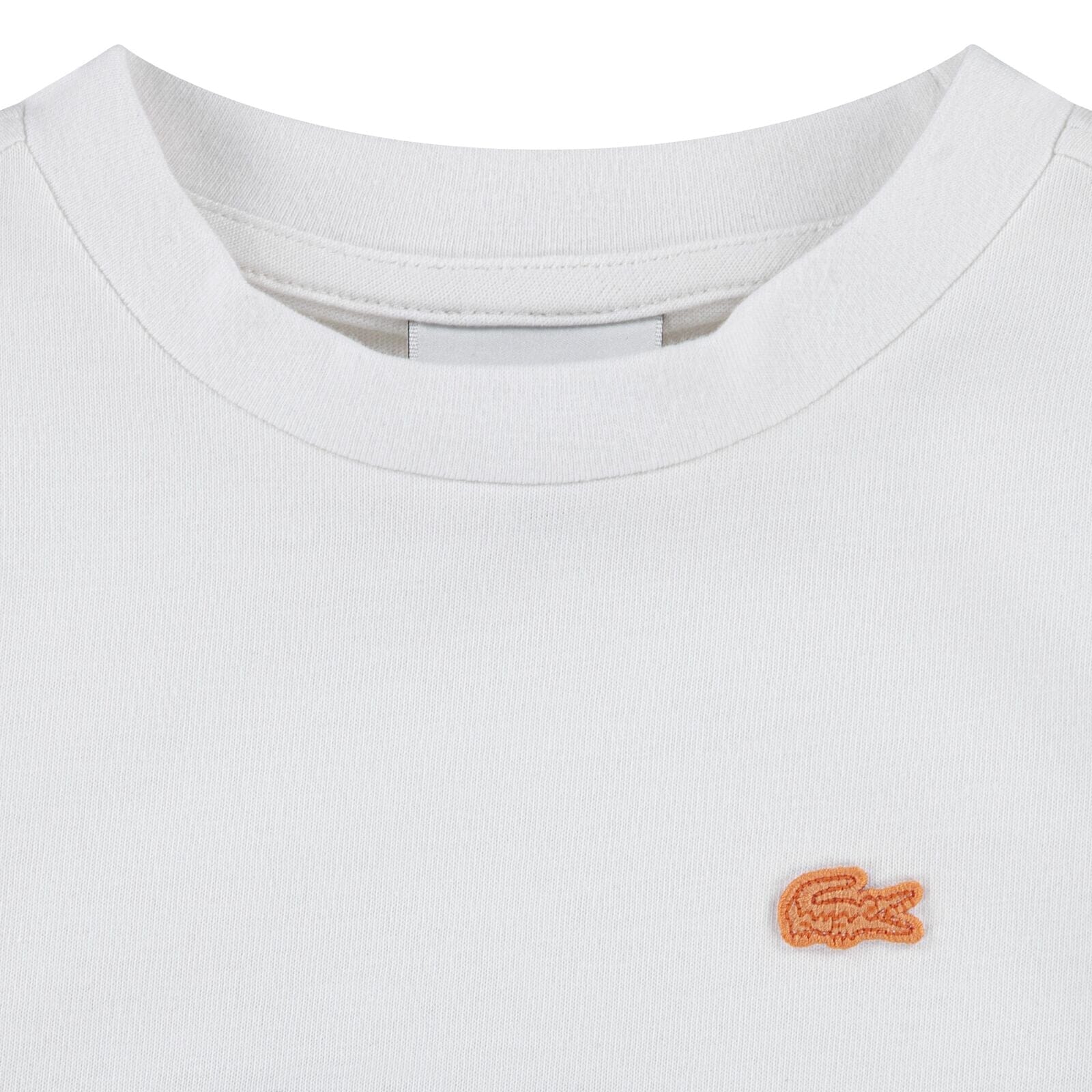 Lacoste Kids T-Shirt “Watercolor Croc” – Weiß T-Shirt Lacoste 