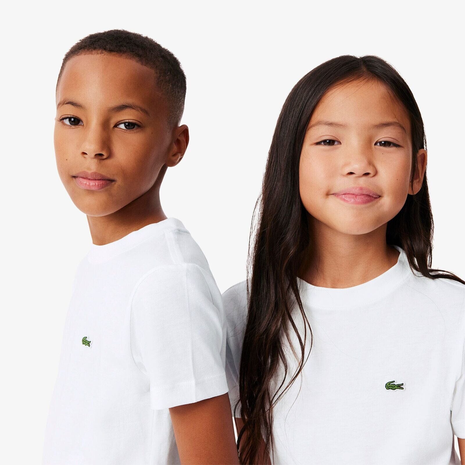 Lacoste Kids T-Shirt – Weiß mit Krokodil T-Shirt Lacoste 