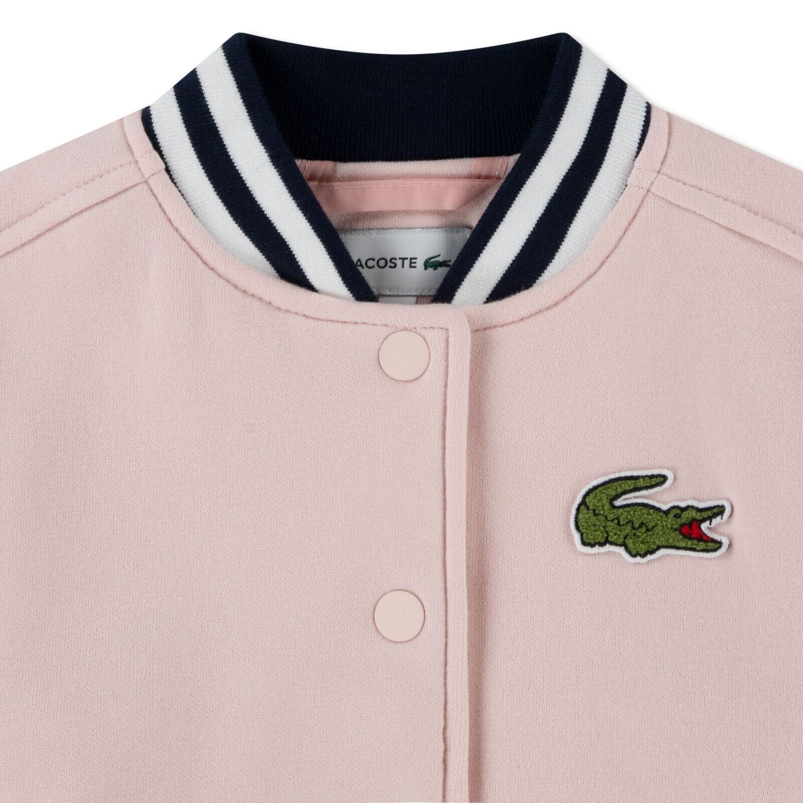 Lacoste Kinder-Bomberjacke – rosa Hoodie Lacoste 