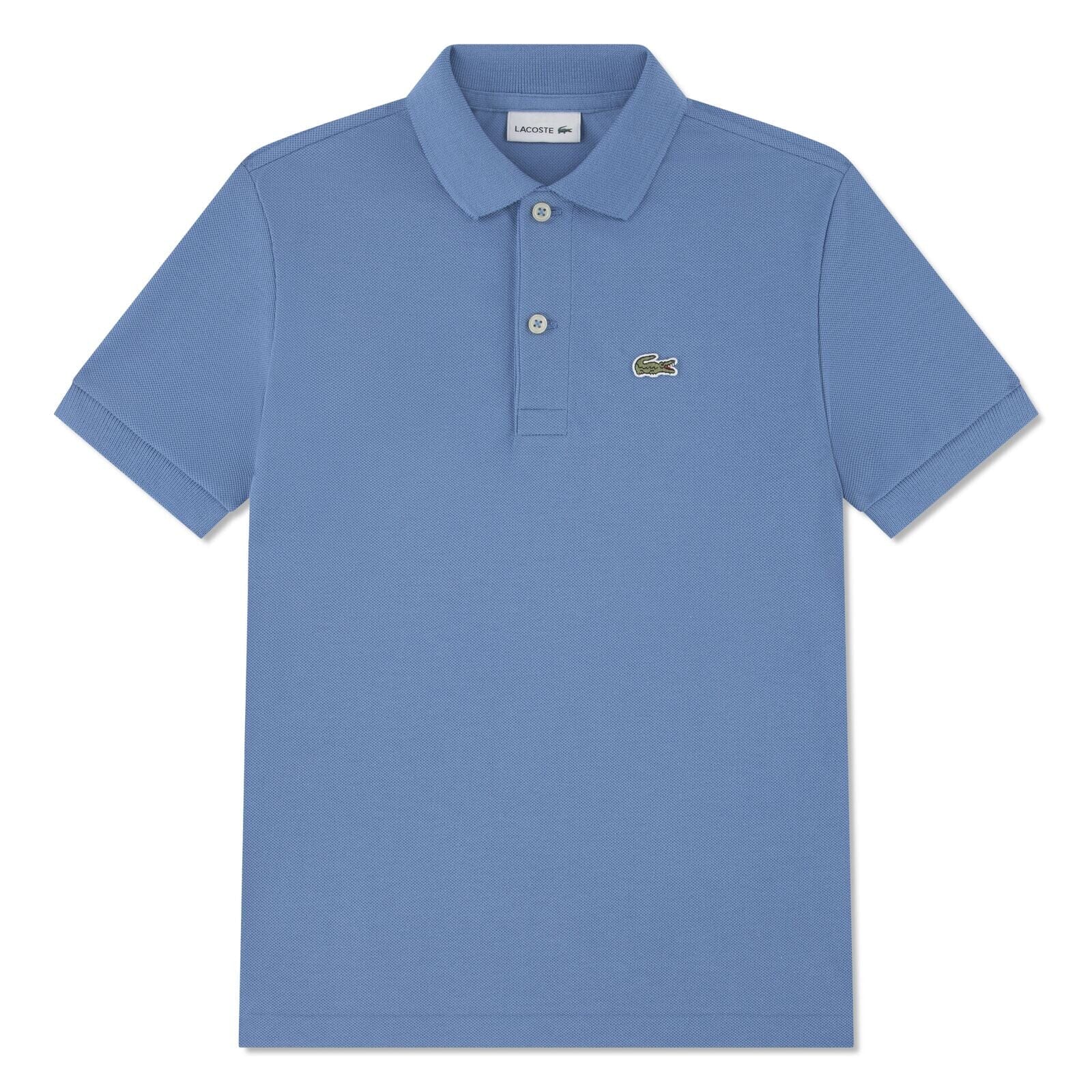 Lacoste Kinder-Poloshirt – blau Turquin T-Shirt Lacoste 8 Jahre (122-128) 