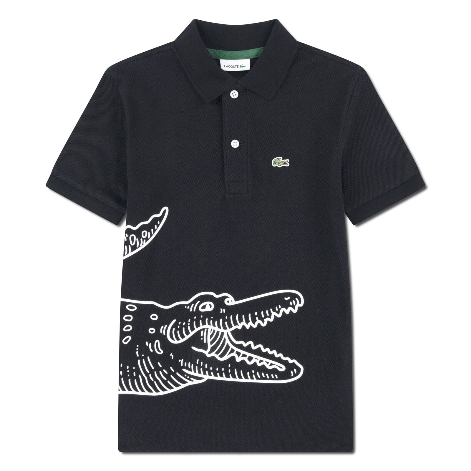Lacoste Petit Icon Kinder-Poloshirt schwarz T-Shirt Lacoste 6 Jahre (110-116) 