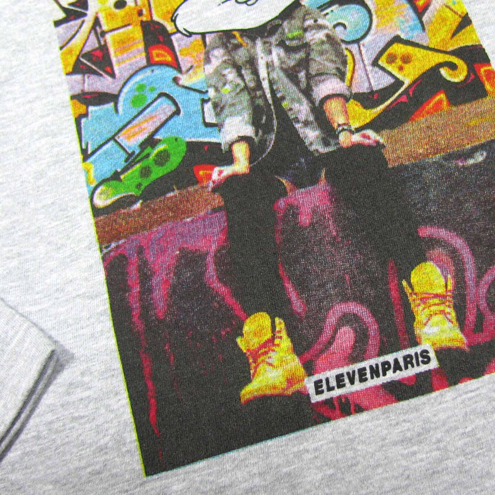 LITTLE Eleven Paris Langarmshirt Lola Looney Tunes grey chine Langarmshirt LITTLE Elevenparis 