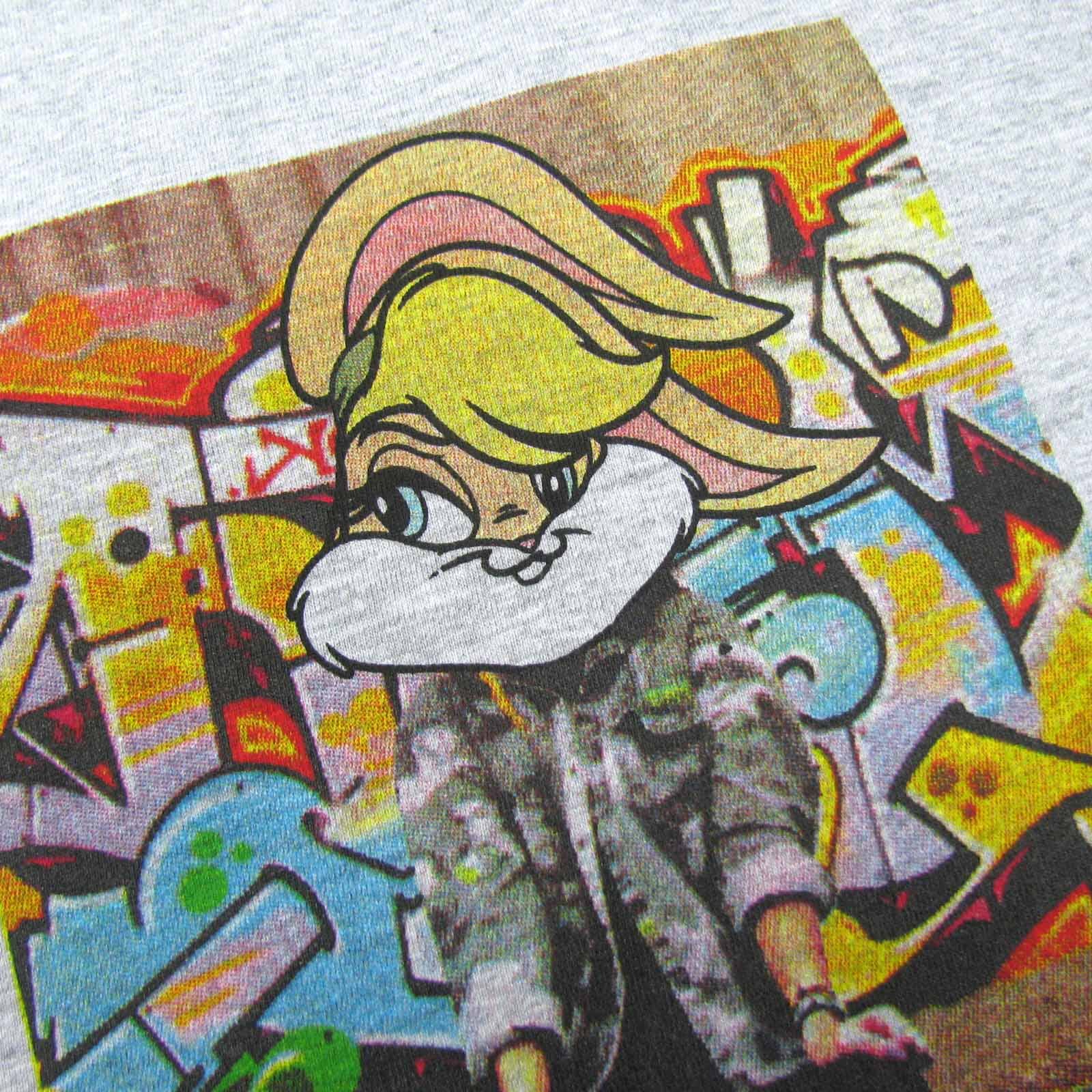 LITTLE Eleven Paris Langarmshirt Lola Looney Tunes grey chine Langarmshirt LITTLE Elevenparis 