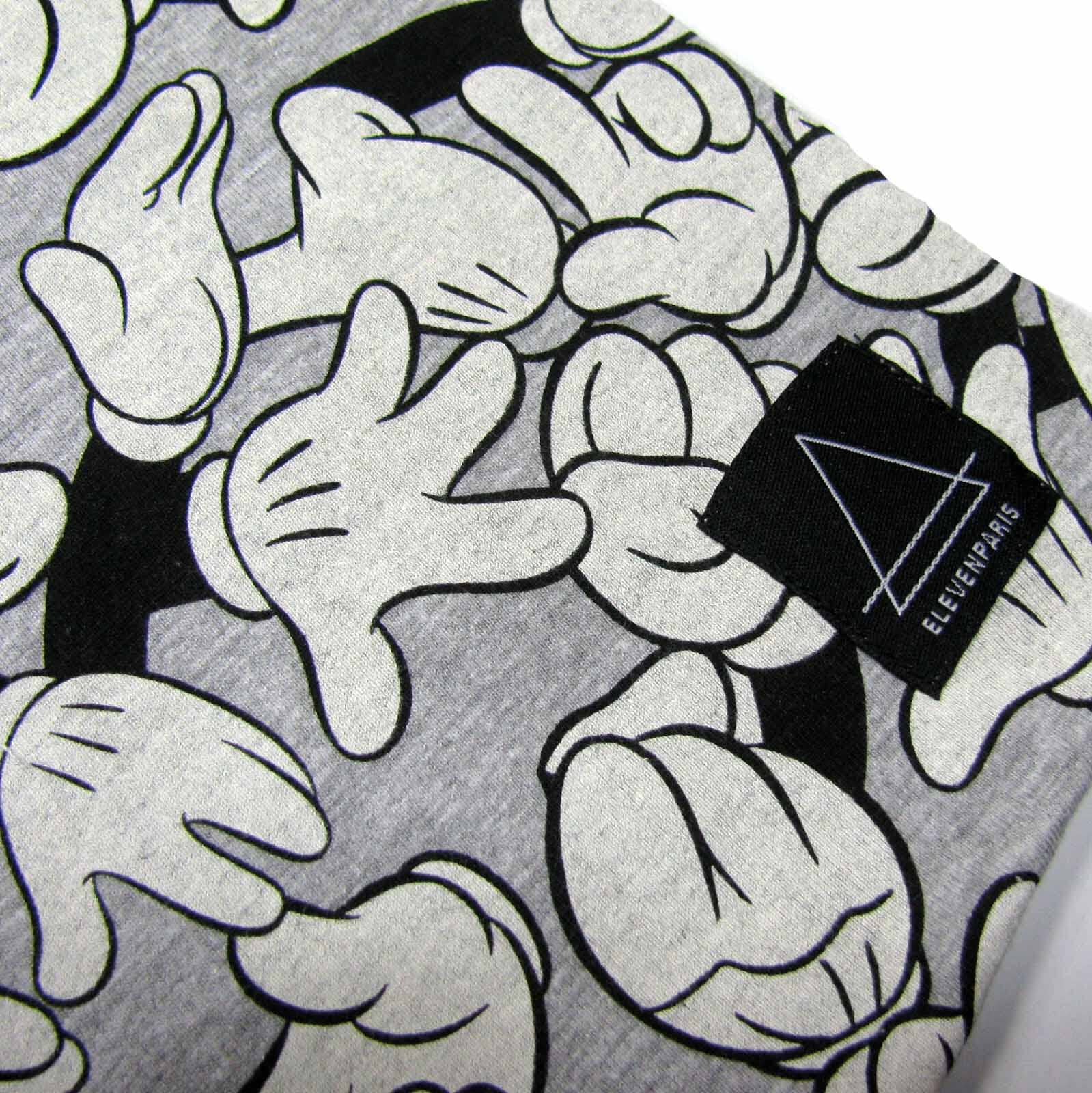 LITTLE ELEVEN PARIS Pyjama Schlafanzug Mickey schwarz weiß © DISNEY Schlafanzug LITTLE Elevenparis 