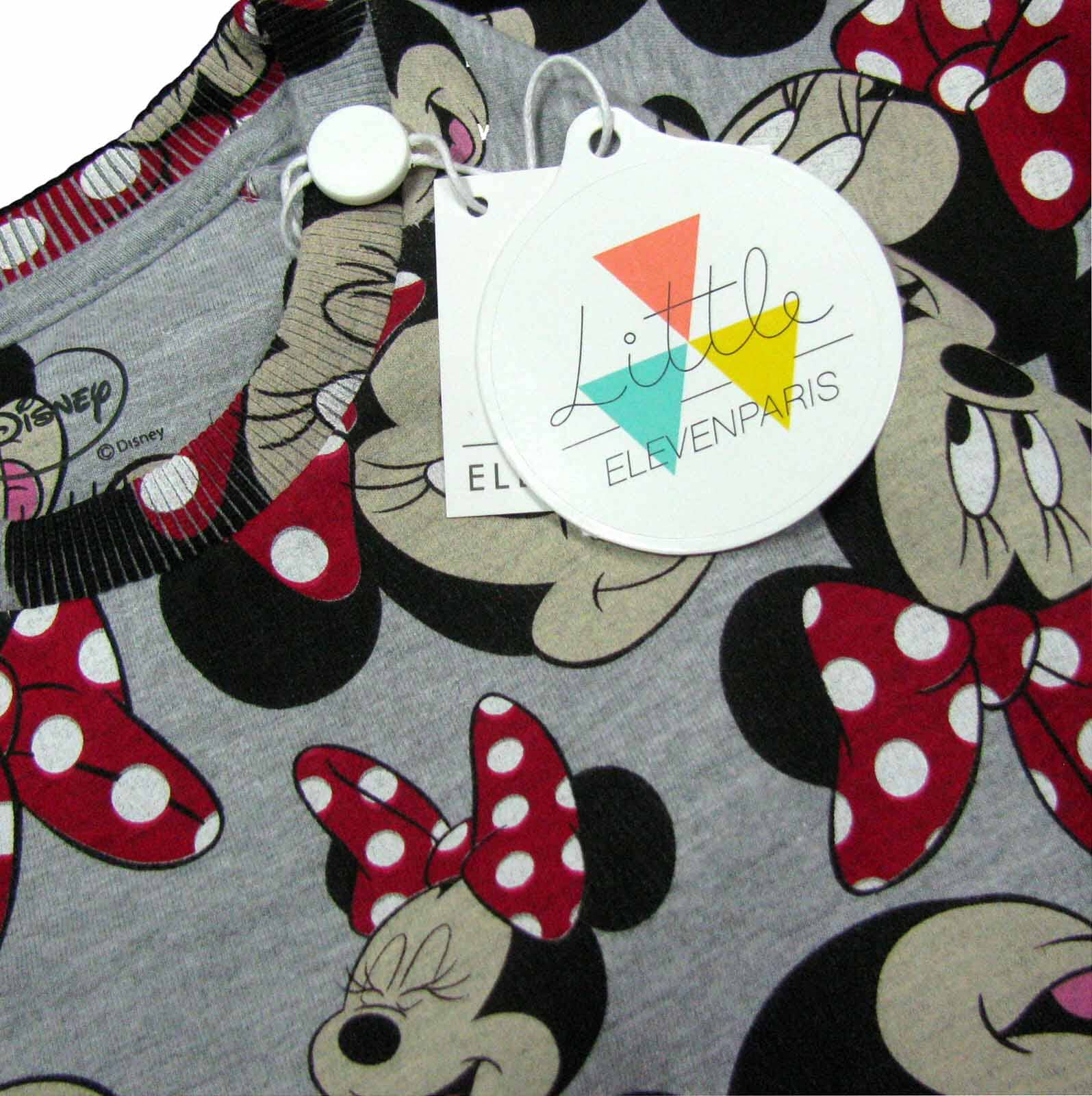 LITTLE Eleven Paris Sweatshirt Minnie Mouse greymelange © DISNEY Sweatshirt LITTLE Elevenparis 
