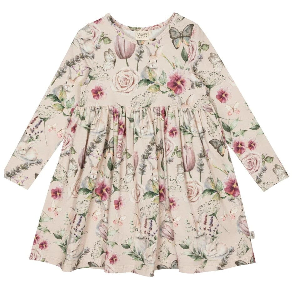 Ma-ia Family Kleid „Violet“ Beige Tuniken Ma-ia Familiy 104 