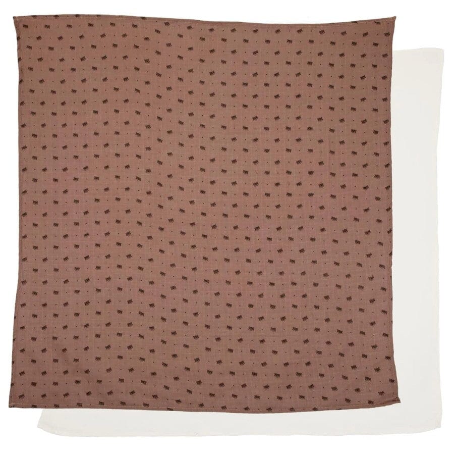 Ma-ia Family Musselintuch „Little Panda“ 2er-Pack Tuch Ma-ia Familiy 