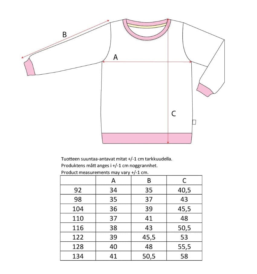 Ma-ia Family Sweatshirt „Route“ Beige Sweatshirt Ma-ia Familiy 