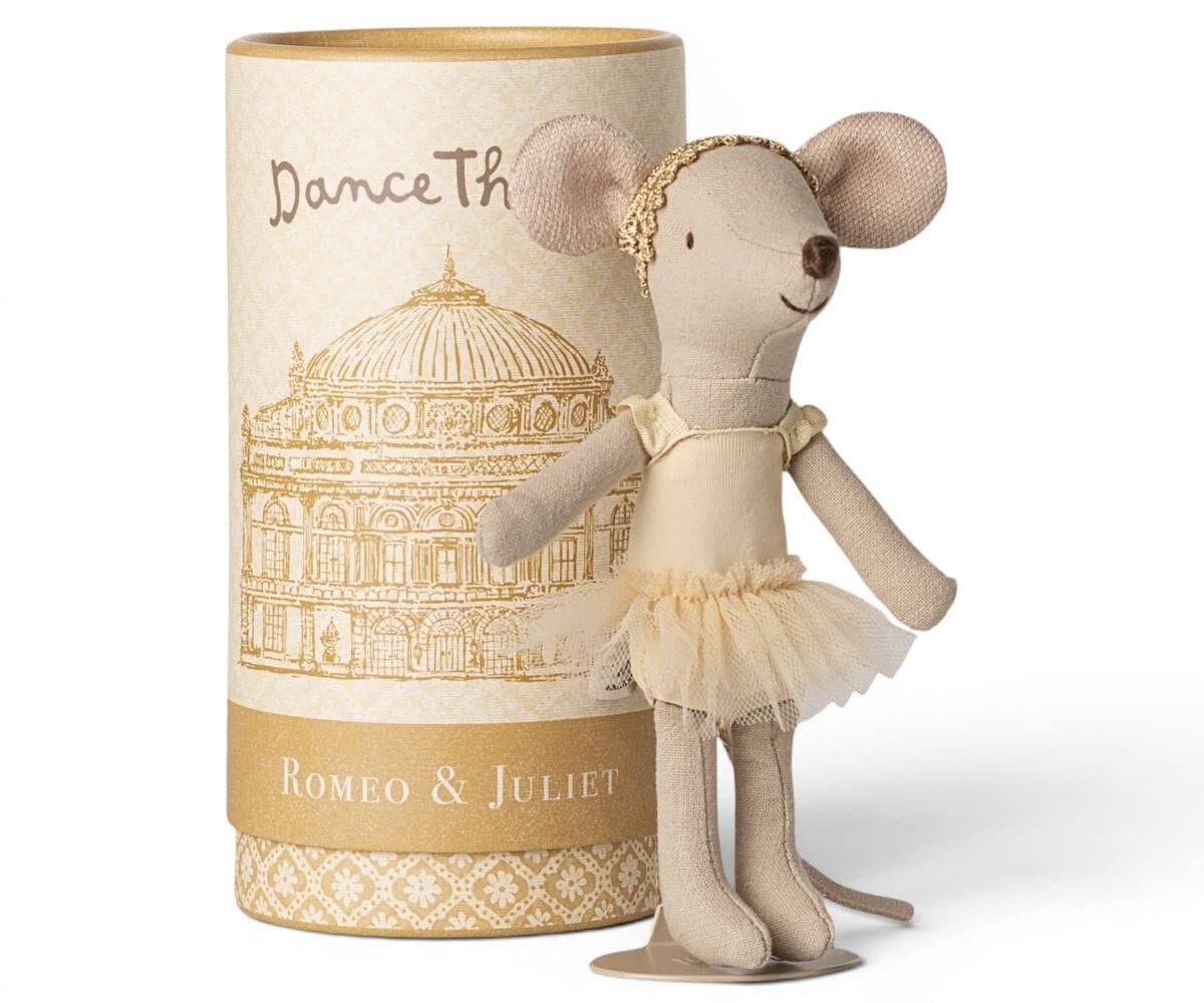 Maileg Ballerina Maus in Geschenkbox - Große Schwester Kuscheltiere Maileg 