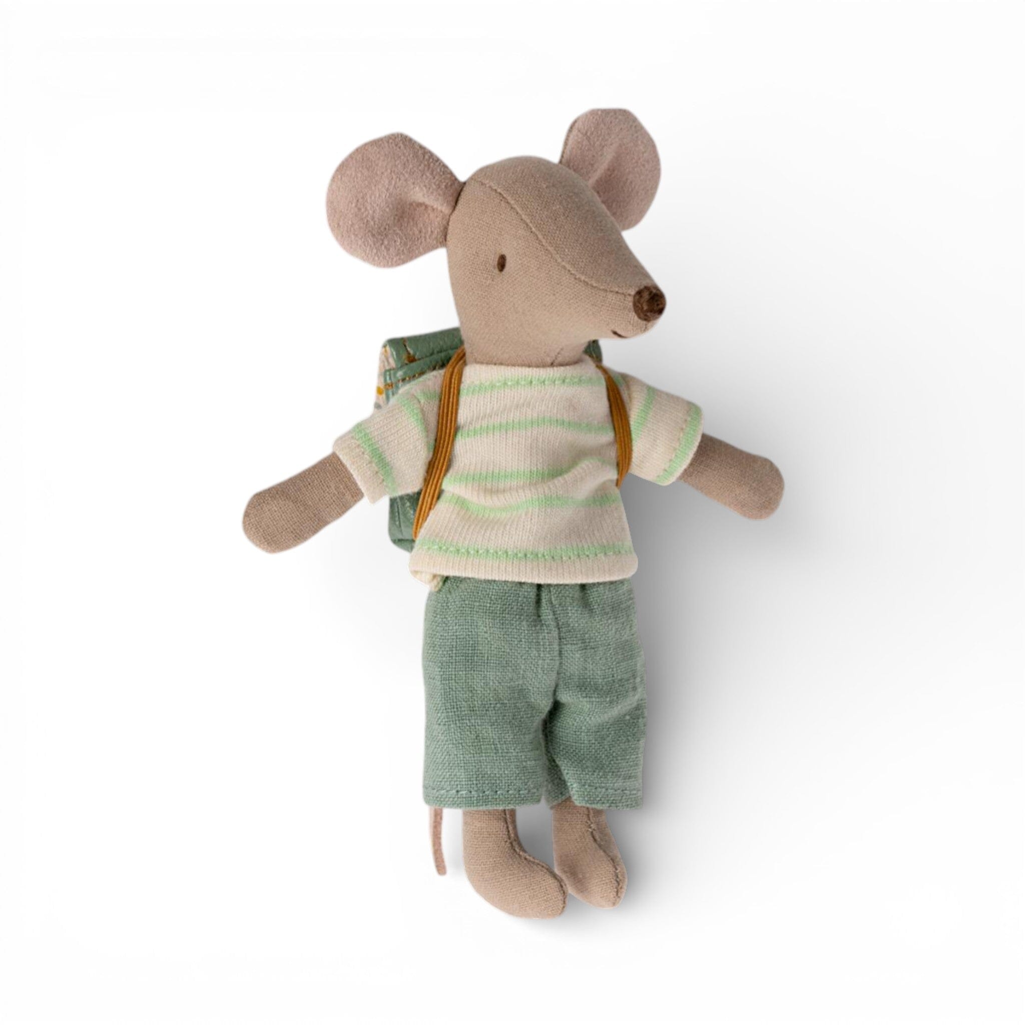 Maileg Big Brother Maus „Dreirad-Maus“ – Grün Kuscheltiere Maileg 