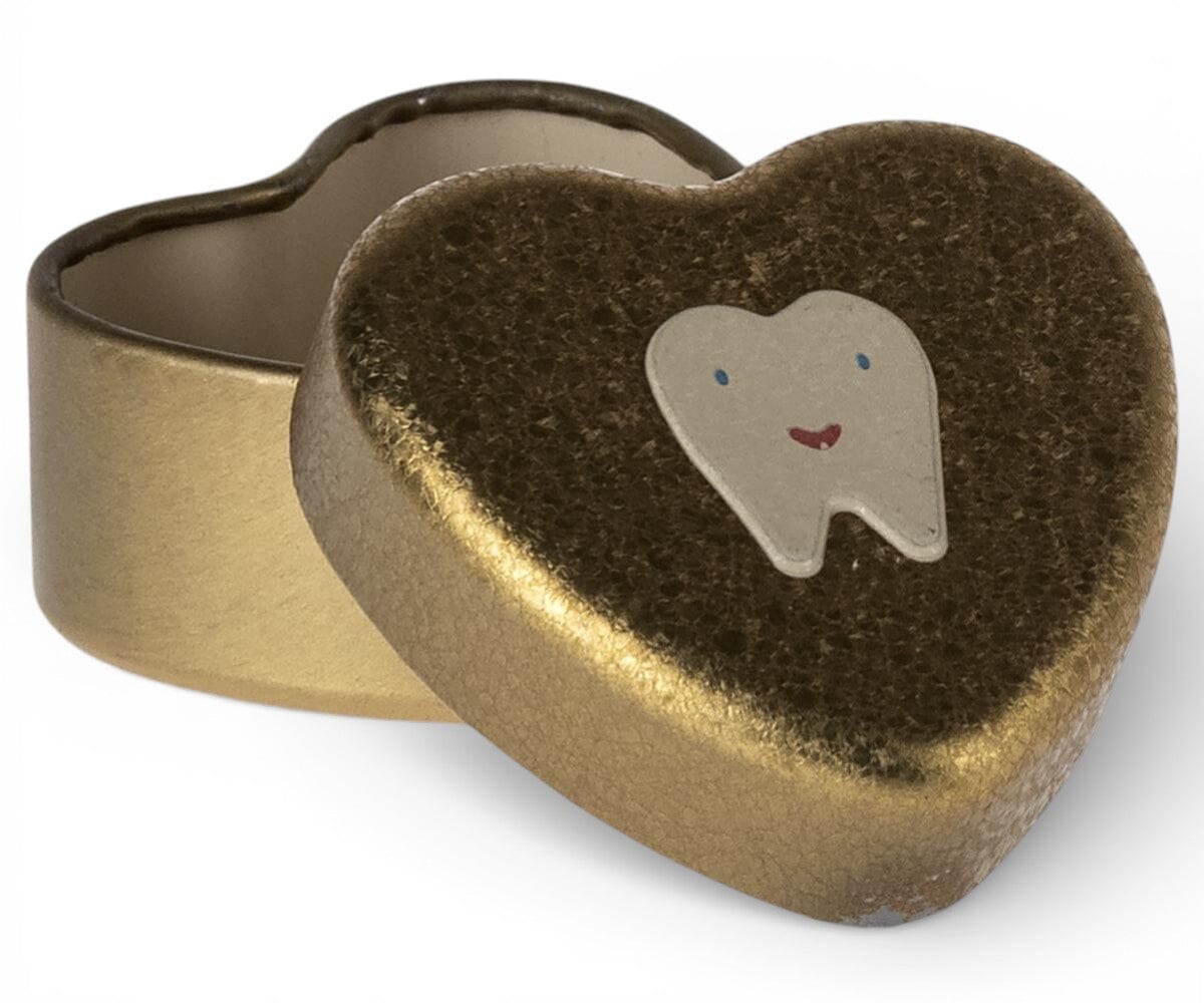 Maileg Zahndose klein – Gold Aufbewahrung Maileg 
