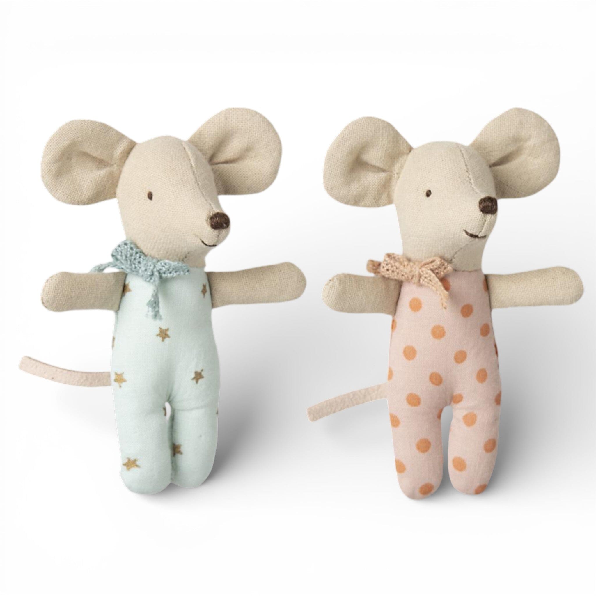 Maileg Zwillinge Babymäuse in Streichholzschachtel Kuscheltiere Maileg 