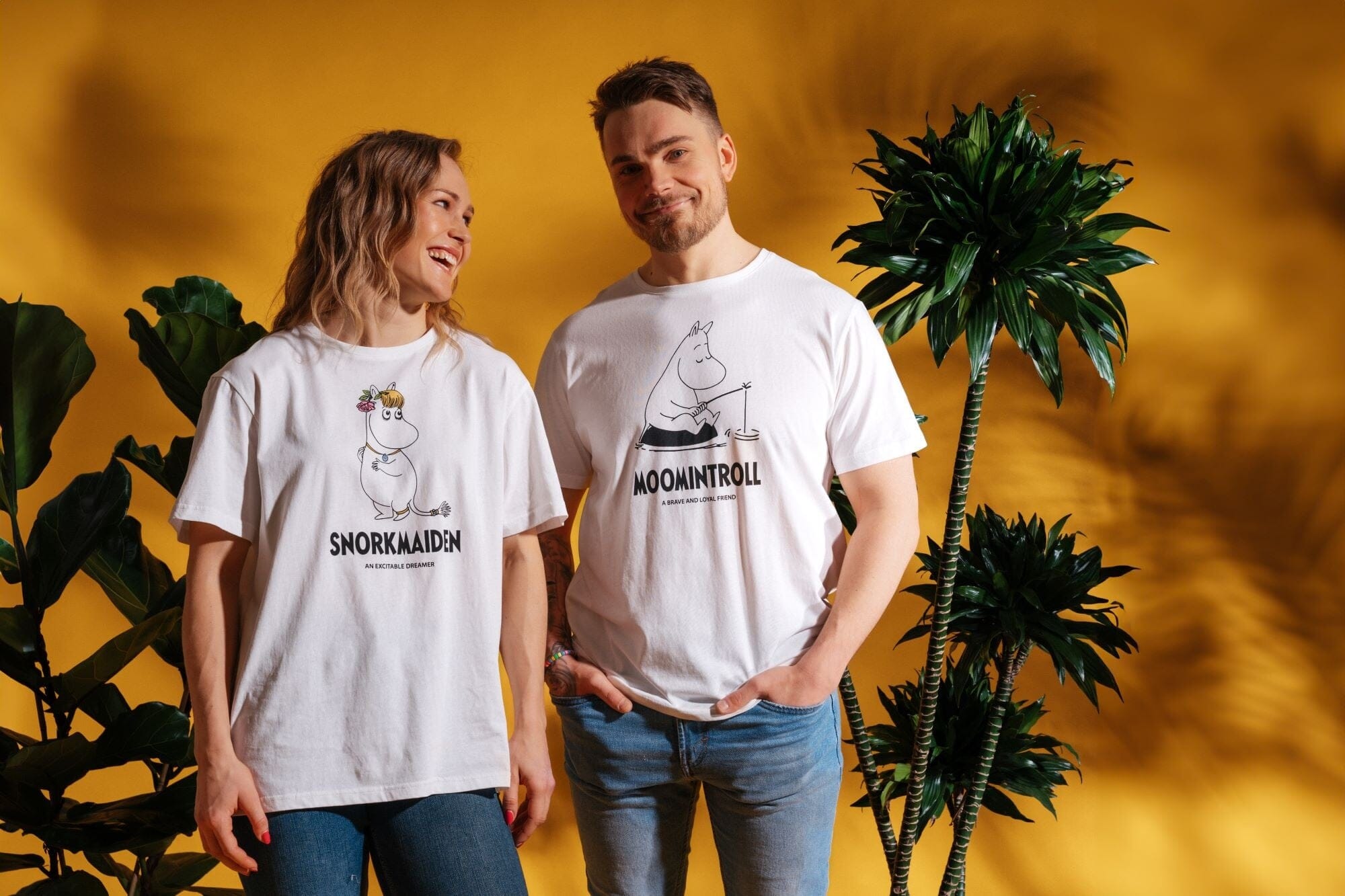 Martinex T-Shirt Off-White Moomintroll Erwachsene © Moomin Characters T-Shirt Moomin by Martinex 