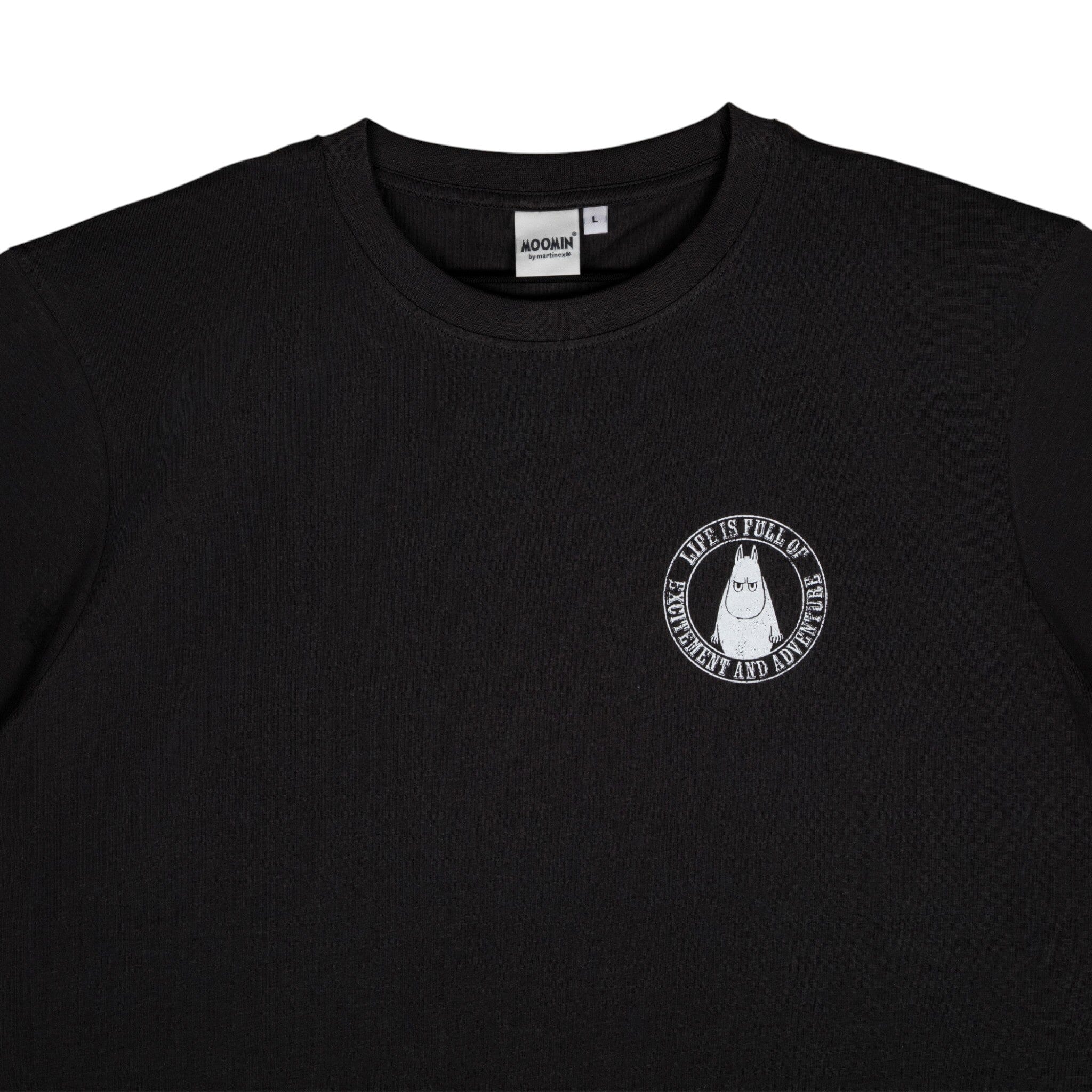 Martinex Moomin Adult T-Shirt Alvi T-Shirt "Life Is Dark" - Grau T-Shirt Moomin by Martinex 