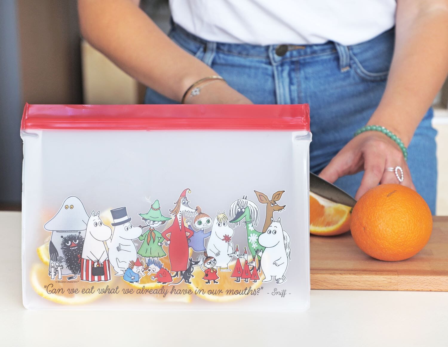 Martinex – Moomin Characters Reusable Pouch / Mehrwegbeutel © Moomin Characters Aufbewahrung Moomin by Martinex 