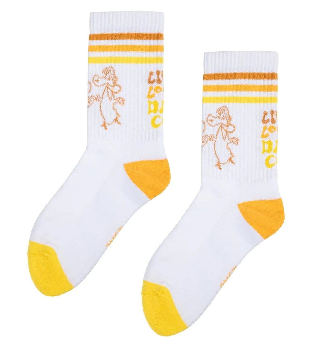 Martinex Moomin Dance Socken Weiß-Gelb Socken Moomin by Martinex 