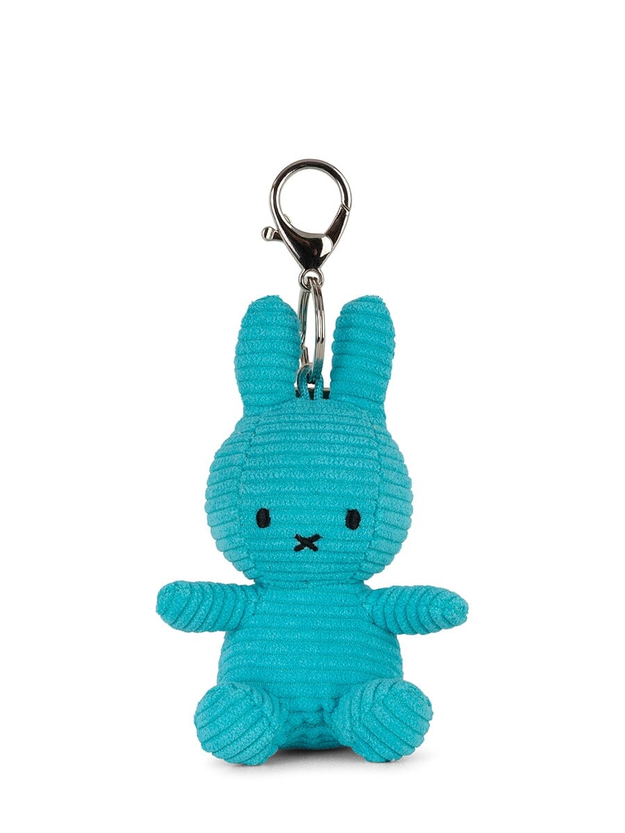 Miffy aus Cord Schlüsselanhänger türkis 10cm Schlüsselanhänger Bon Ton Toys x Miffy 