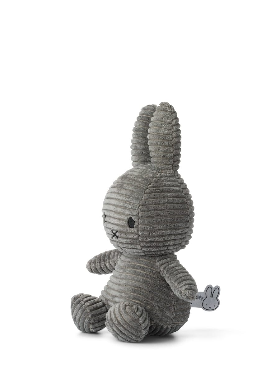 Miffy aus Cord sitzend Farbe grau 23 cm Kuscheltiere Bon Ton Toys x Miffy 