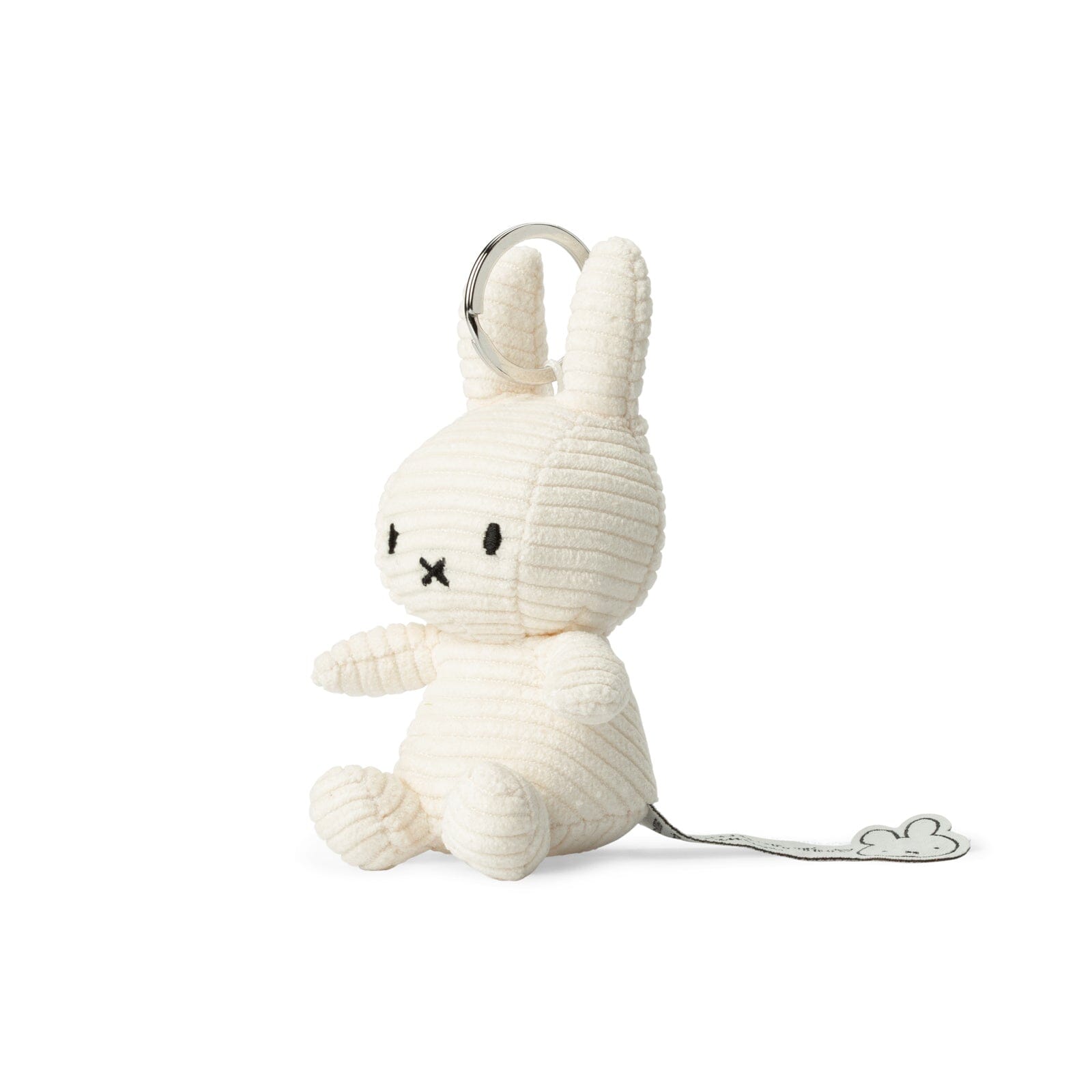 Miffy aus Cord Schlüsselanhänger offwhite creme 10cm Schlüsselanhänger Bon Ton Toys 