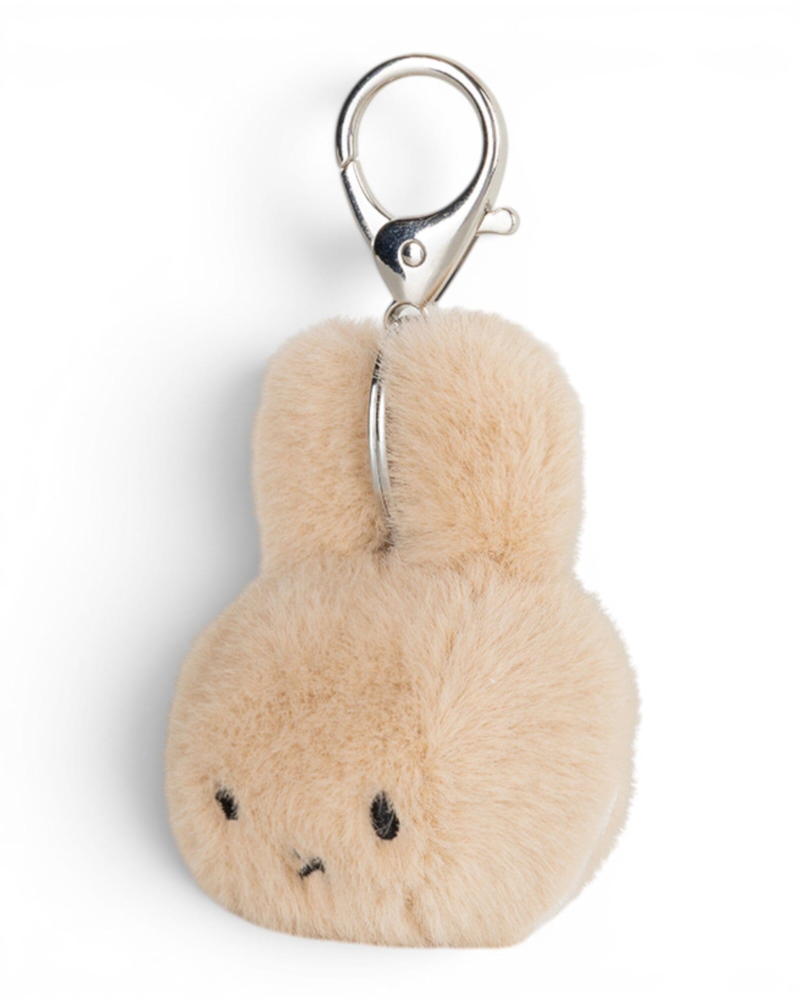 Miffy Teddy Schlüsselanhänger ECO Fuzzy beige 8cm Schlüsselanhänger Bon Ton Toys x Miffy 
