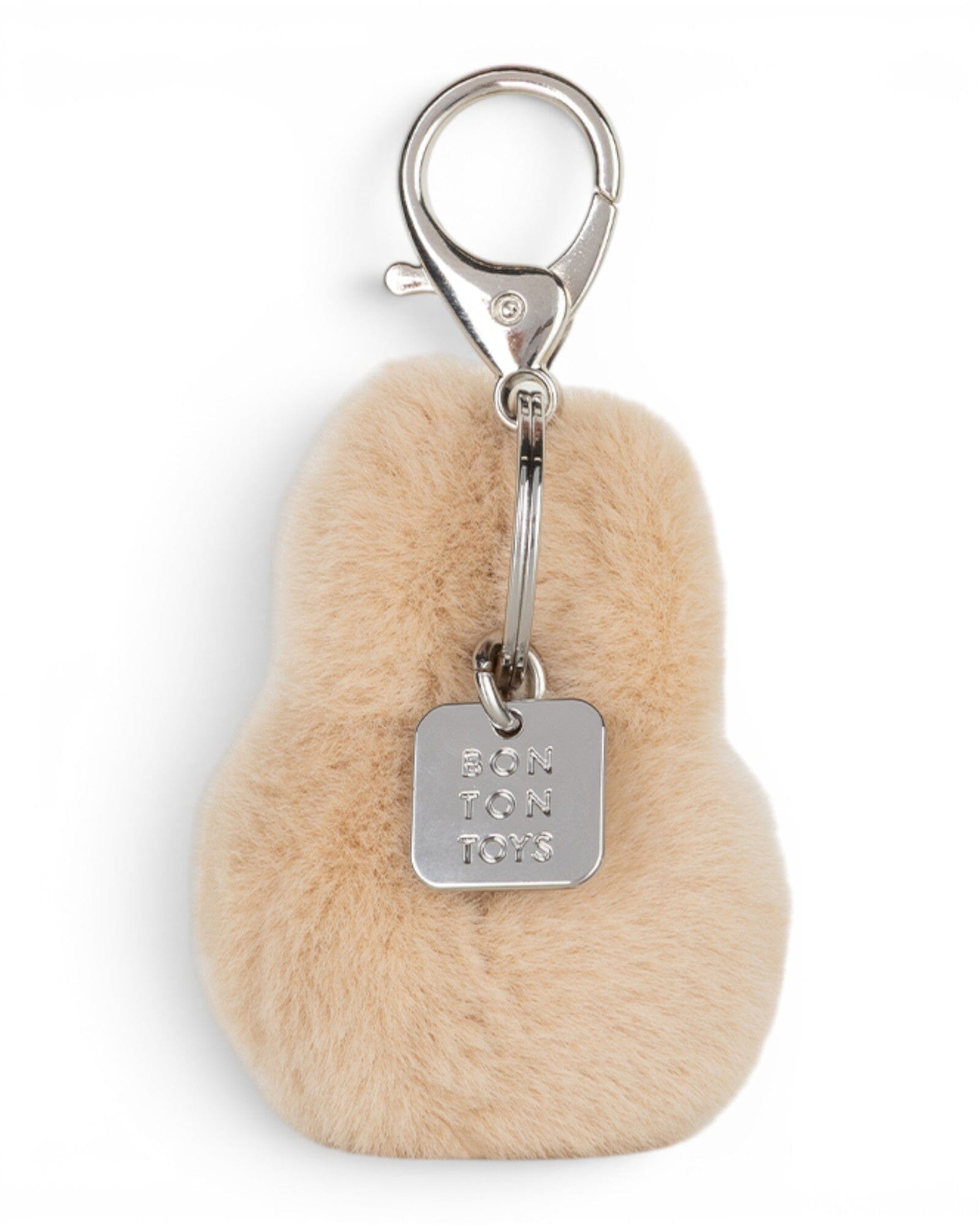 Miffy Teddy Schlüsselanhänger ECO Fuzzy beige 8cm Schlüsselanhänger Bon Ton Toys x Miffy 