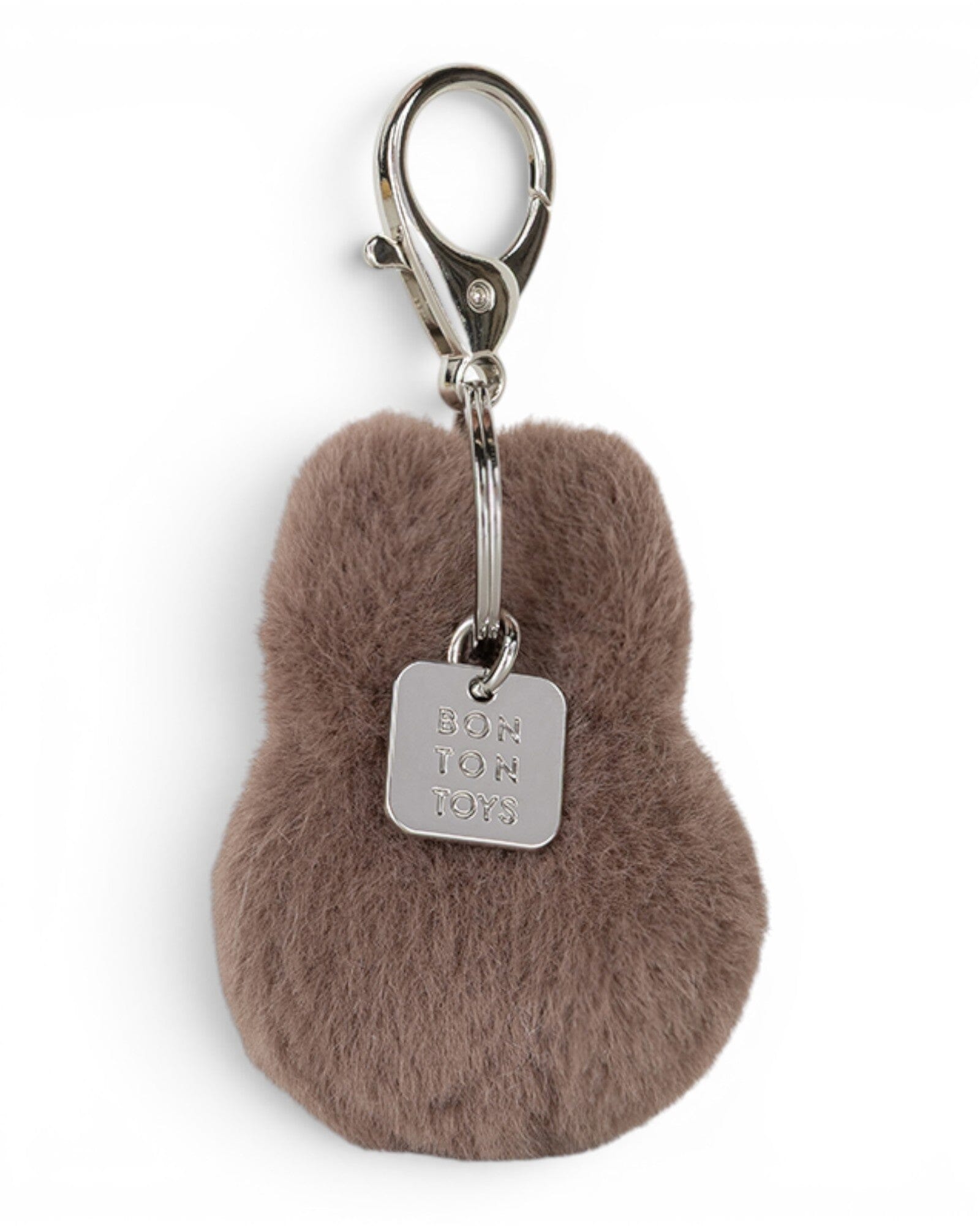 Miffy Teddy Schlüsselanhänger ECO Fuzzy taupe 8cm Schlüsselanhänger Bon Ton Toys x Miffy 
