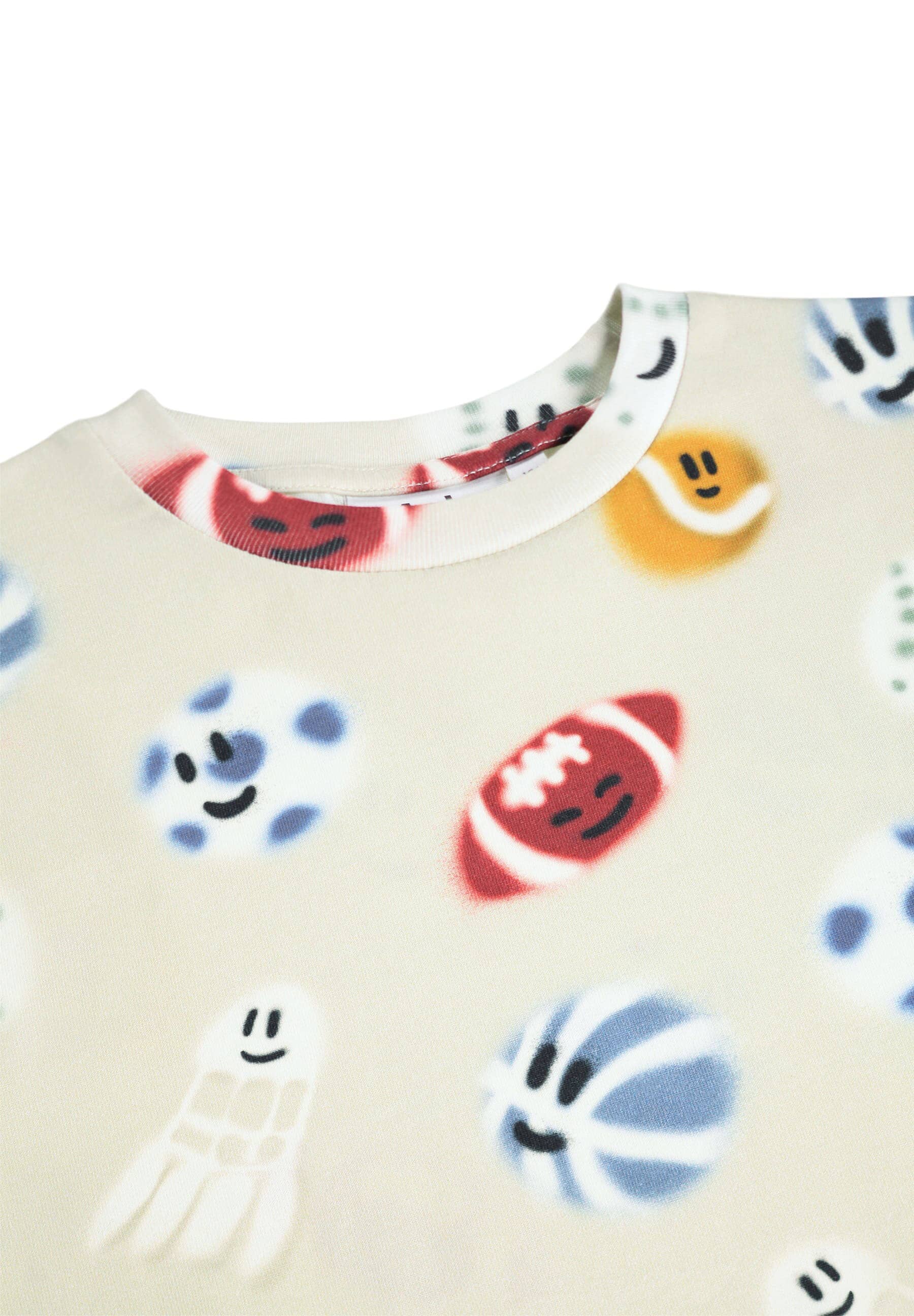 MOLO Kinder T-Shirt Riley Cute Balls Jr creme T-Shirt MOLO 