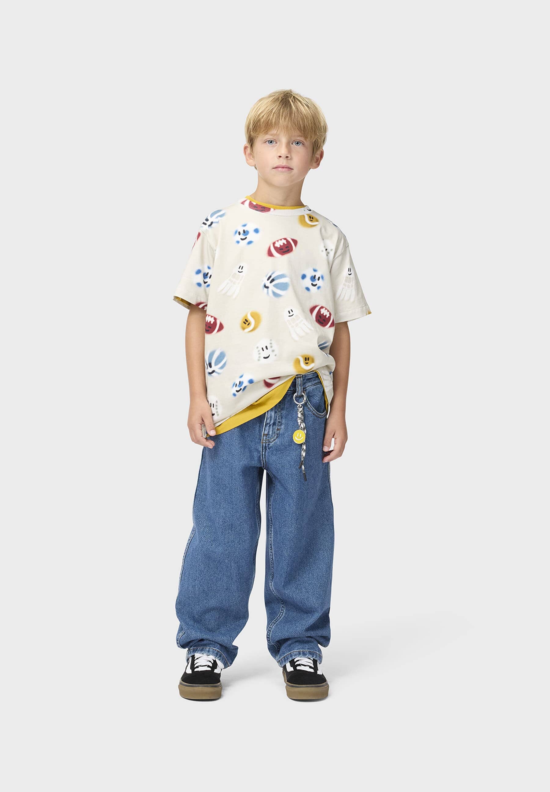 MOLO Kinder T-Shirt Riley Cute Balls Jr creme T-Shirt MOLO 
