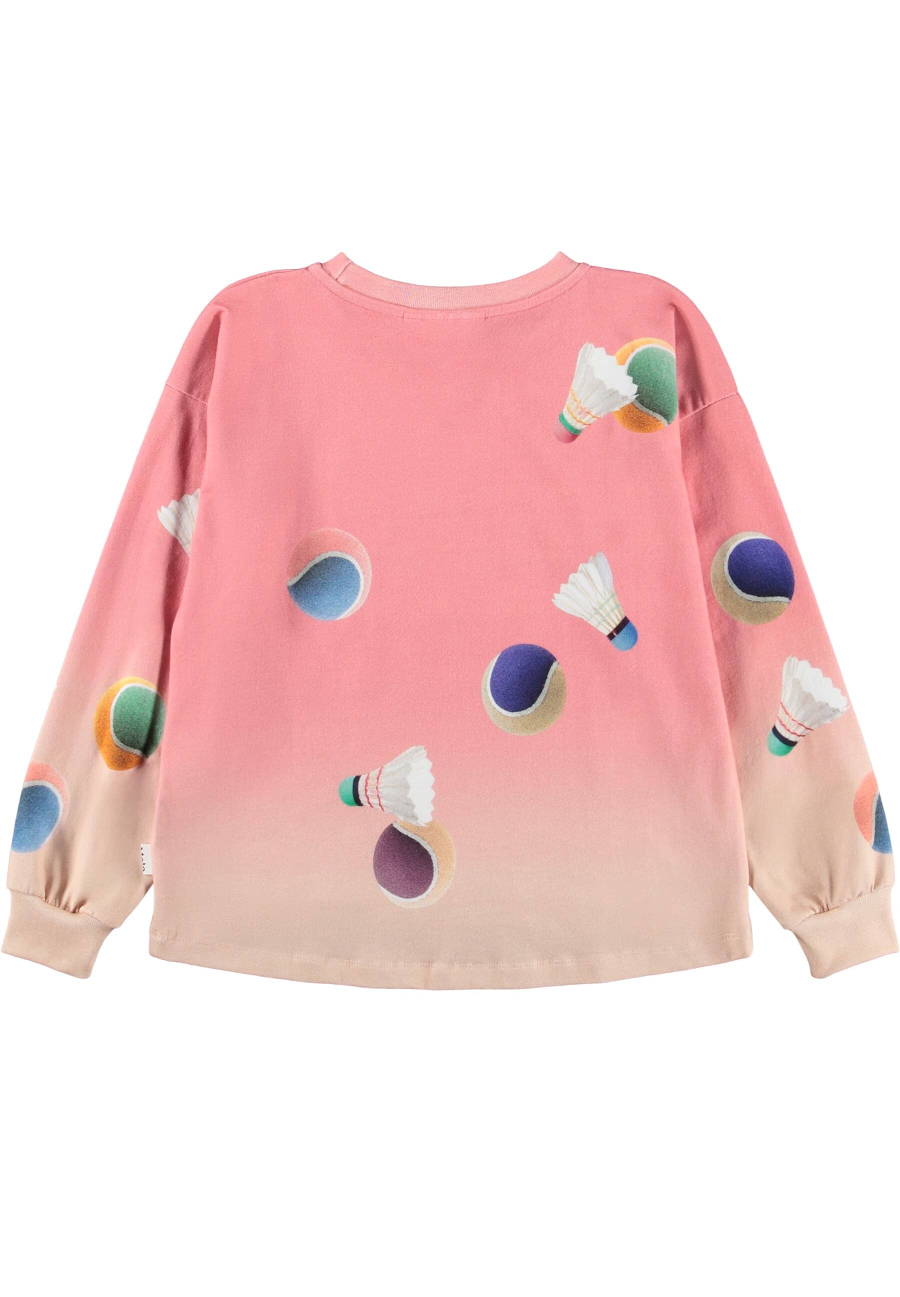 MOLO Langarmshirt Reniza rosa mit Hunde-Print Langarmshirt MOLO 