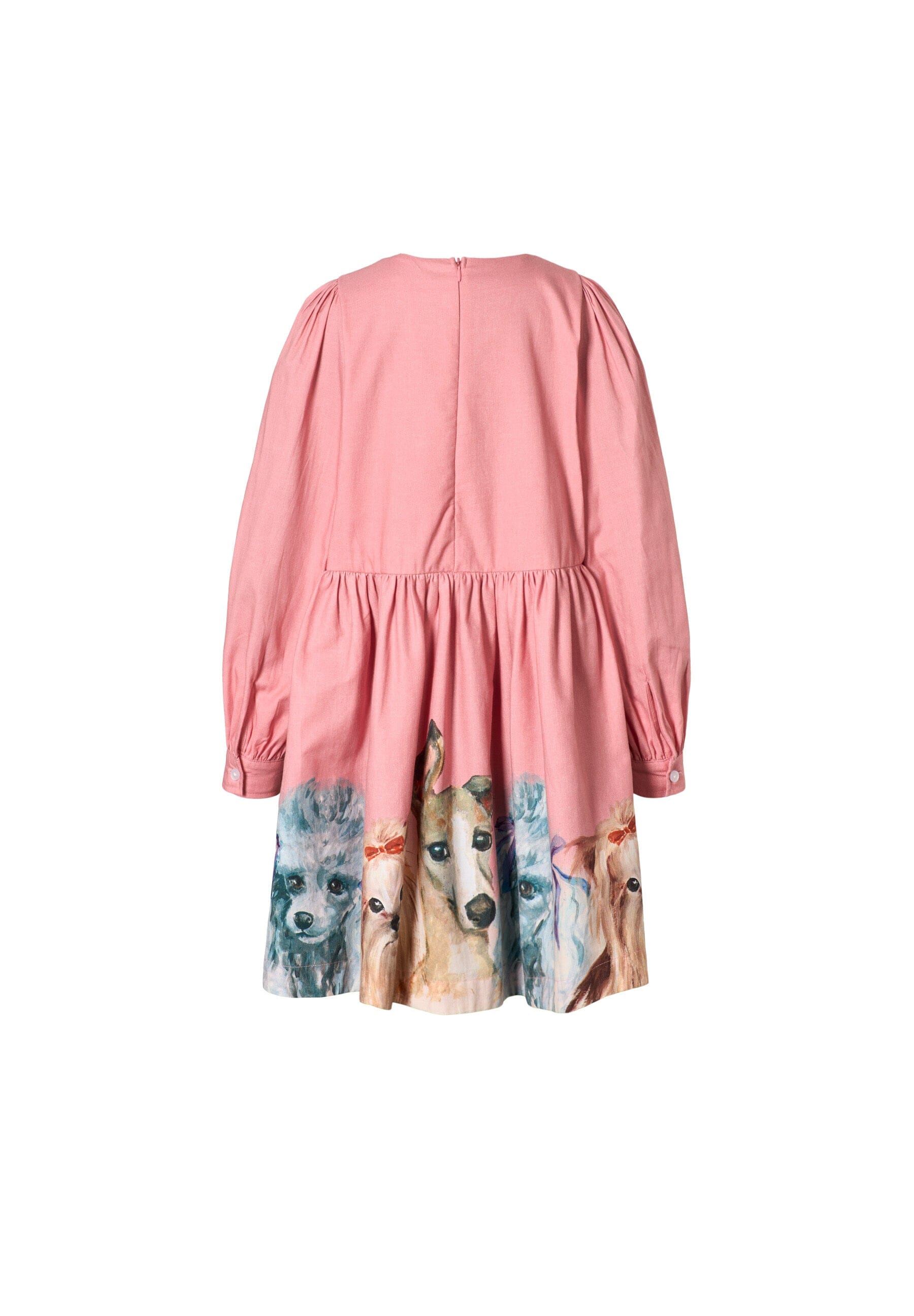 MOLO wunderschönes Kleid CLEO rosa mit Hundeprint Kleider MOLO 