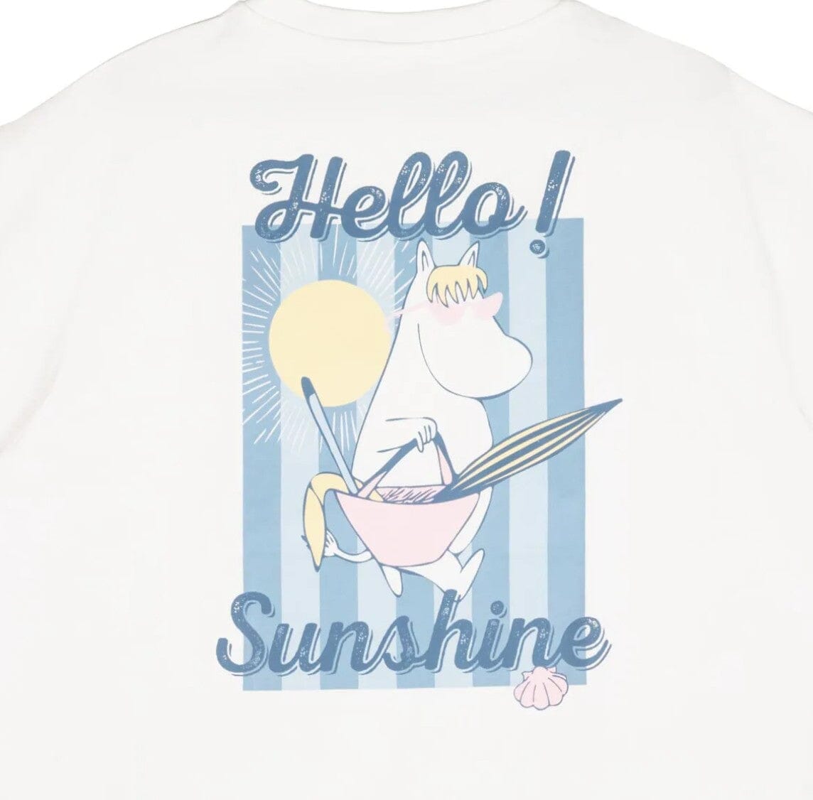 Moomin by Martinex Adult T-Shirt „Tuovi Sunshine“ Off-white © Moomin Characters T-Shirt Moomin by Martinex 