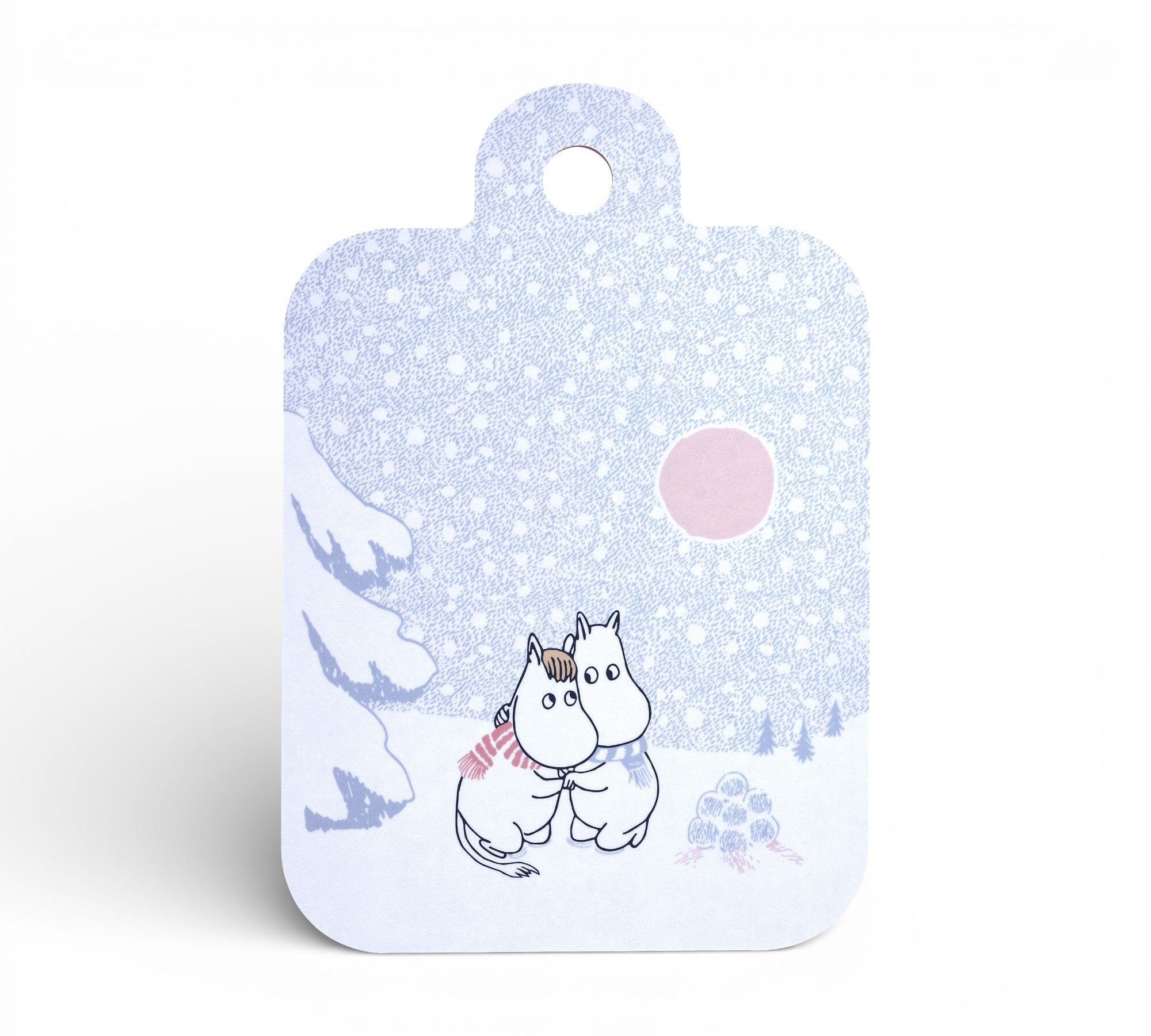 Moomin by Muurla Chop & Serve Board „Let it Snow“ © Moomin Characters Schneidebrett Moomin by Muurla 