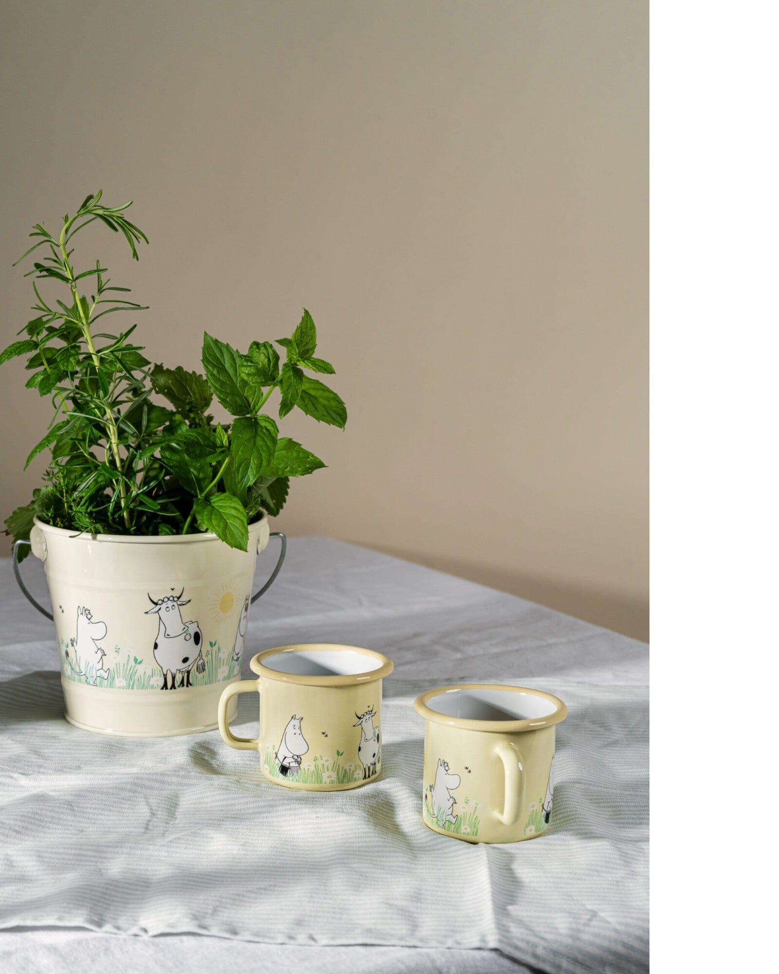 Moomin by Muurla Eimer „Meadow“ 2 L © Moomin Characters Deko Moomin by Muurla 