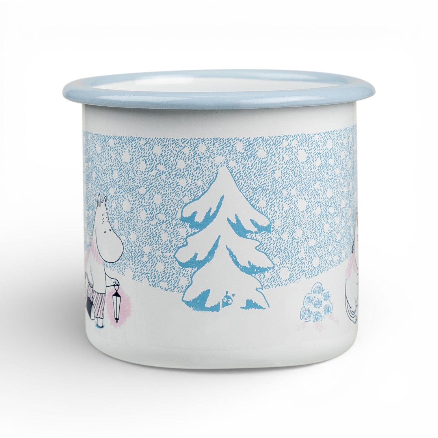 Moomin by Muurla Emaille-Tasse „Let it Snow“ – 370ml Becher Moomin by Muurla 