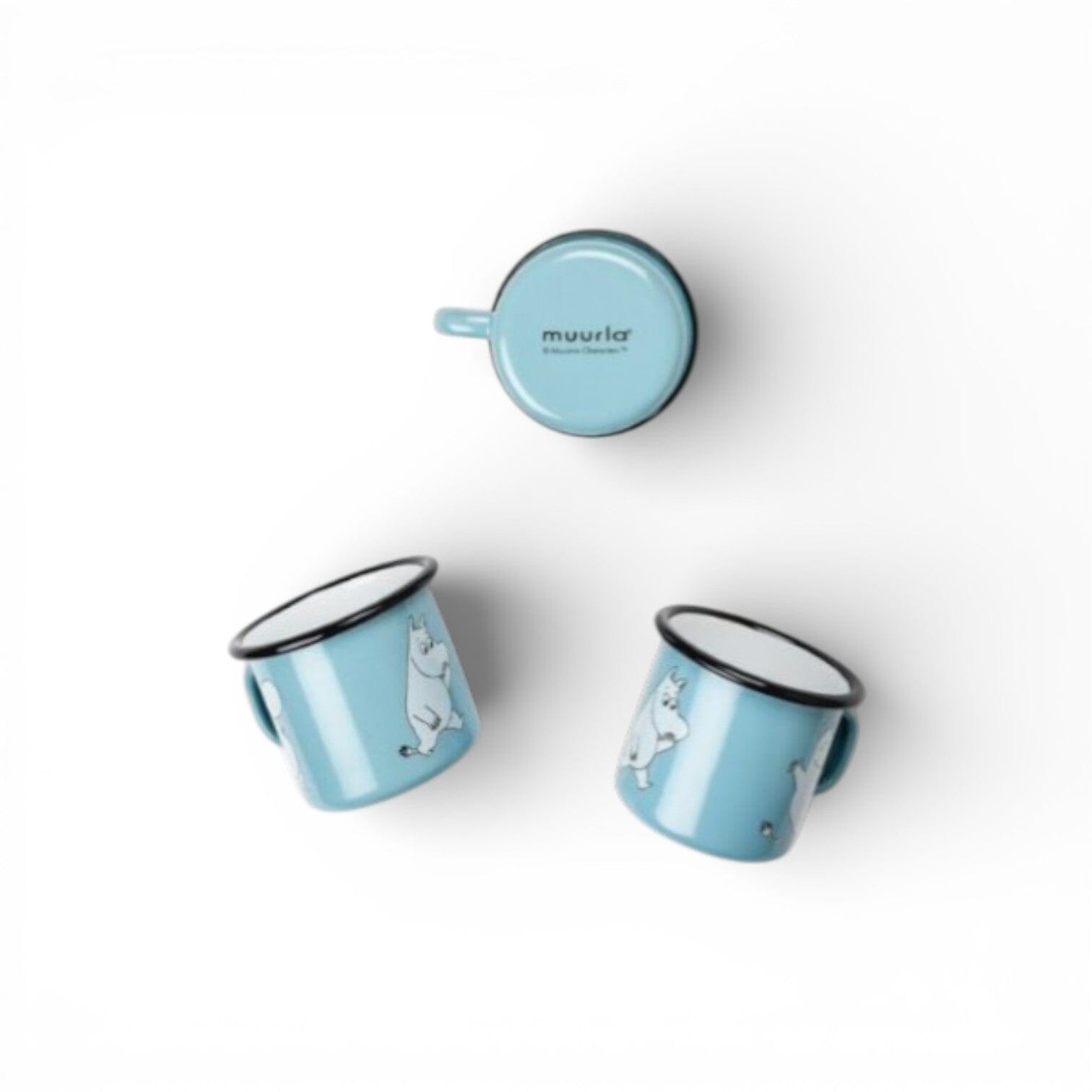Moomin by Muurla Emaille-Tasse „Moomin“ – 250 ml Becher Moomin by Muurla 