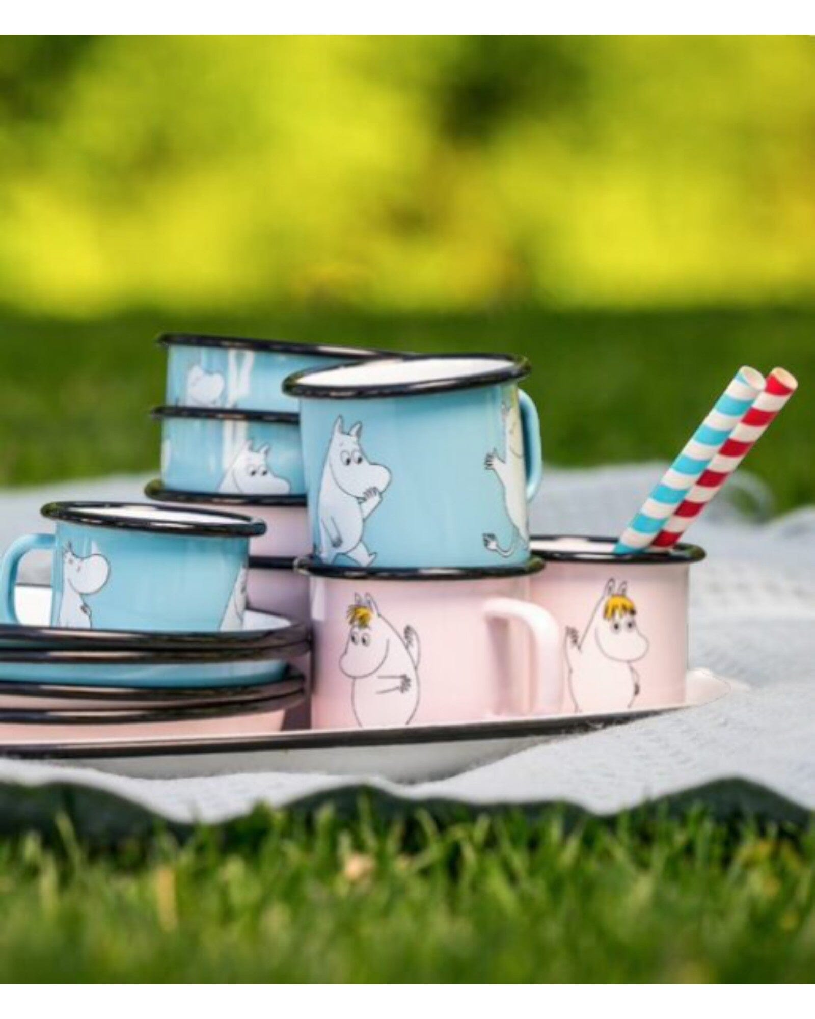 Moomin by Muurla Emaille-Tasse „Moomin“ – 250 ml Becher Moomin by Muurla 