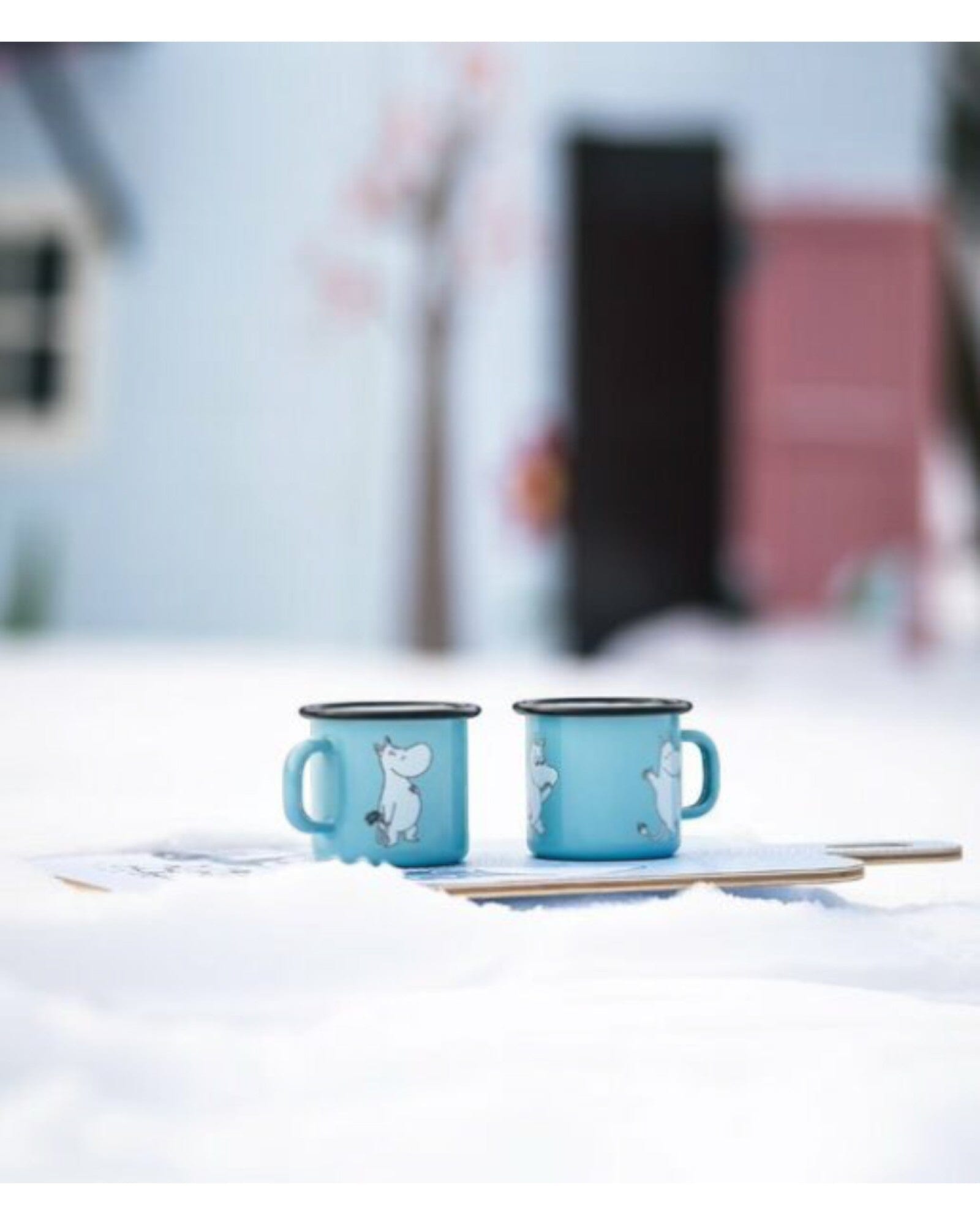 Moomin by Muurla Emaille-Tasse „Moomin“ – 250 ml Becher Moomin by Muurla 