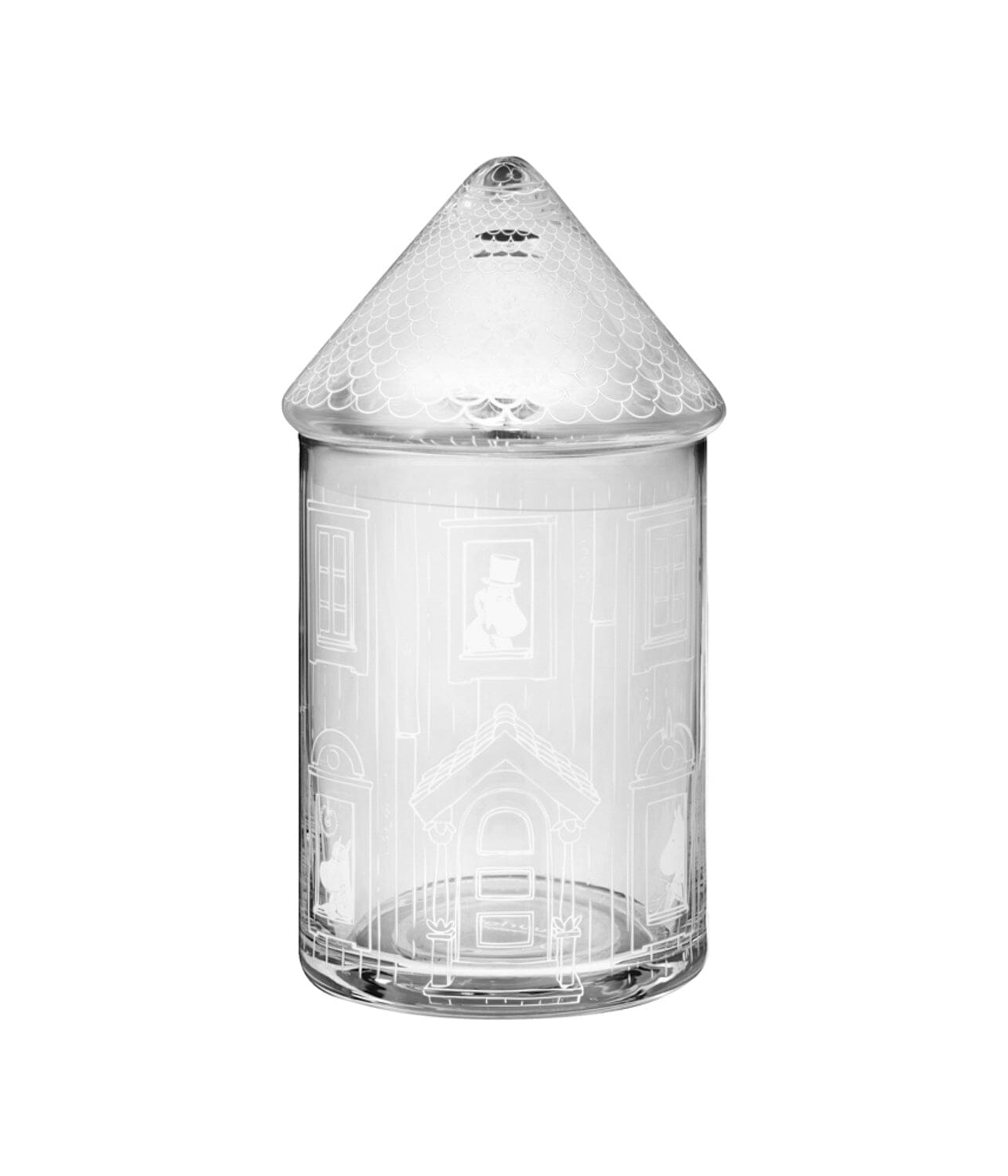 Moomin by Muurla Glasbehälter „Moomin House“ – 18,5 cm Aufbewahrung Moomin by Muurla 