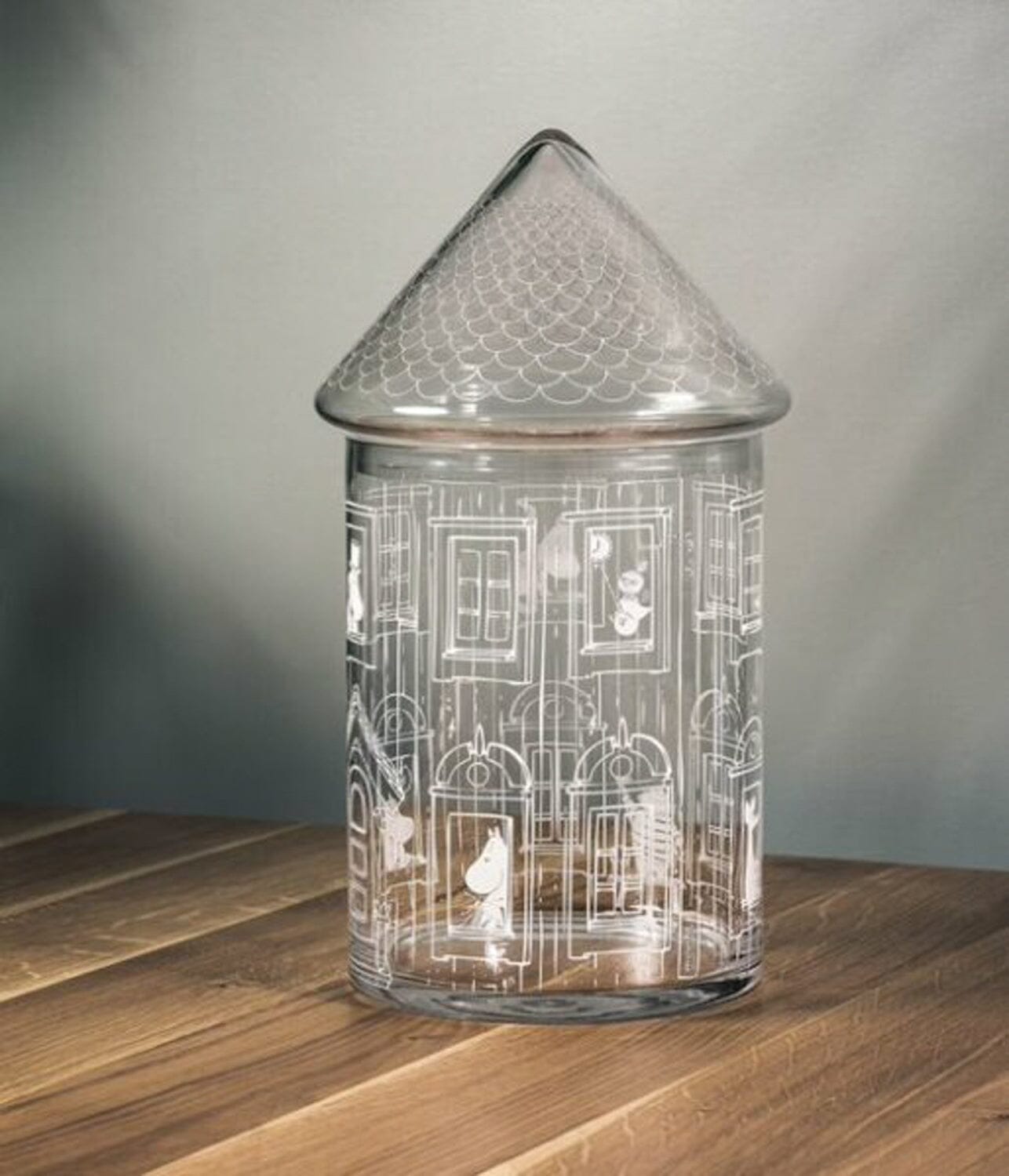 Moomin by Muurla Glasbehälter „Moomin House“ – 30,5 cm Aufbewahrung Moomin by Muurla 