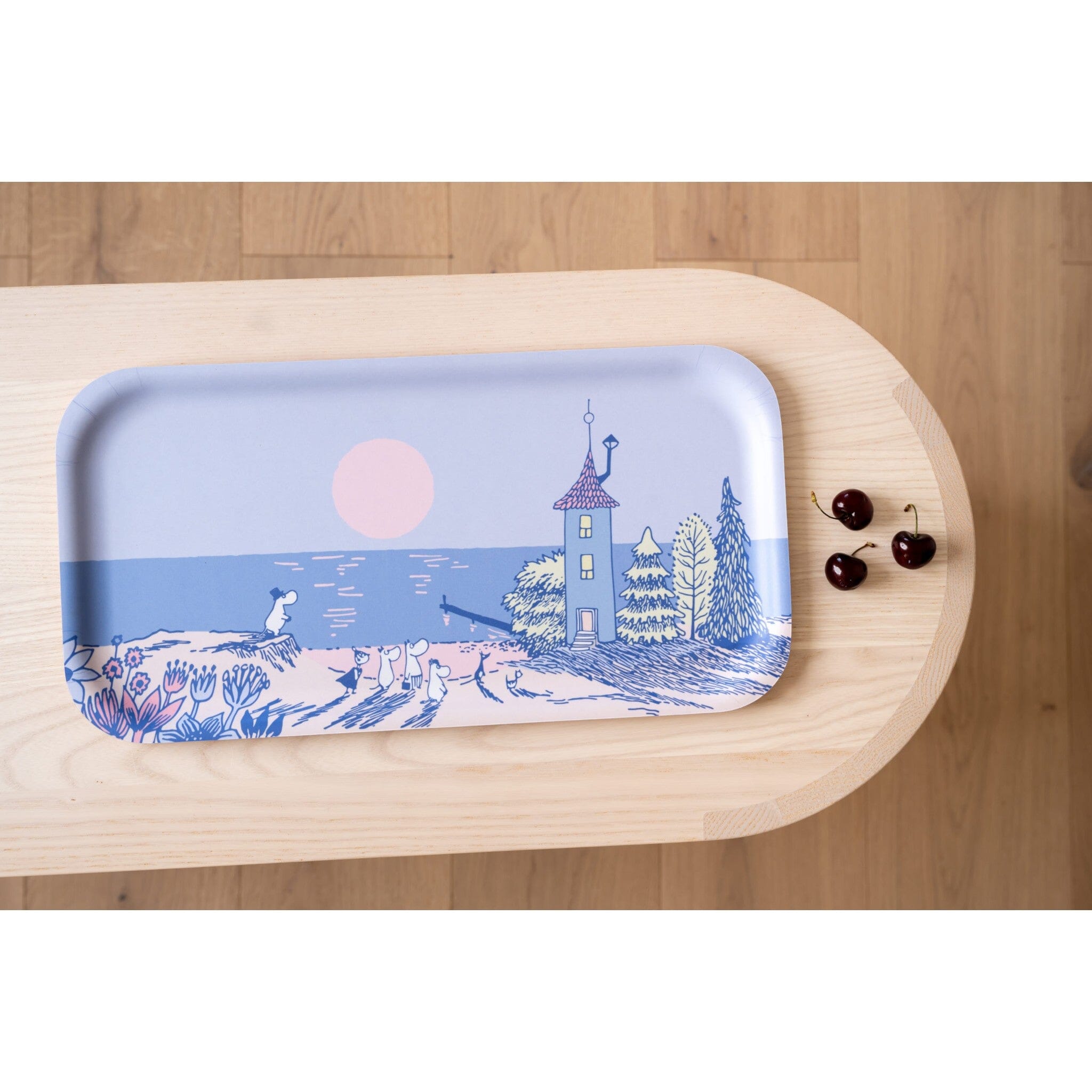 Moomin by Muurla Tablett „Sunset“ © Moomin Characters Untersetzer und Tablets Moomin by Muurla 