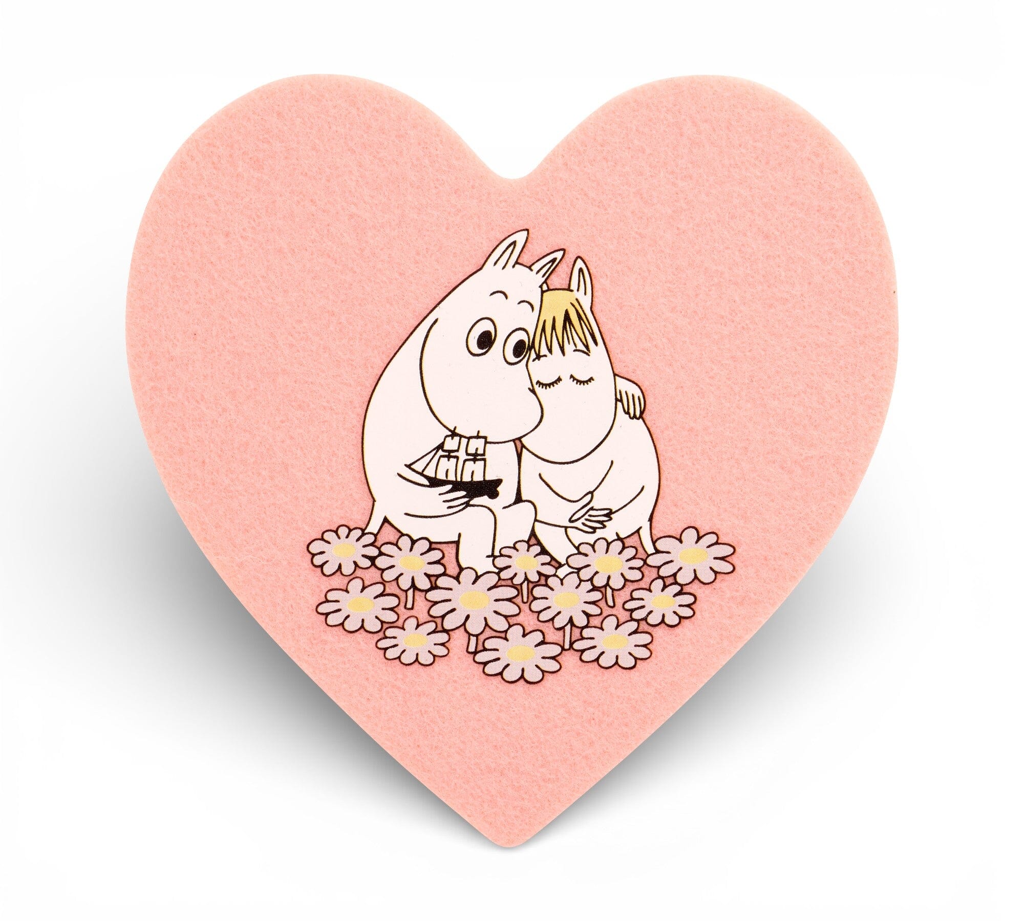 Moomin by Muurla Untersetzer-Set „Together“ 4er-Set (Herzform) © Moomin Characters Deko Moomin by Muurla 