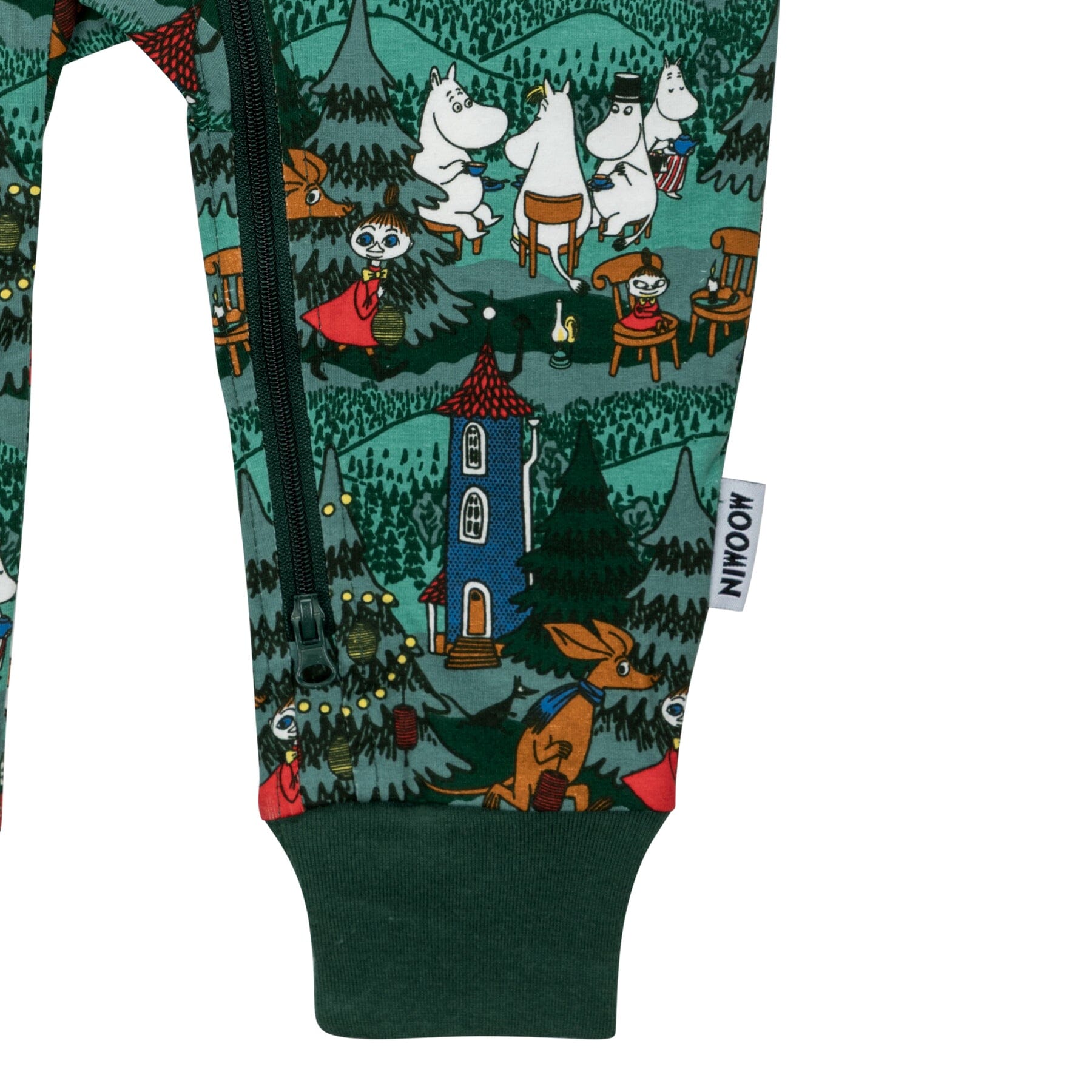 MOOMIN © Bustling Pyjamas Baby – Dark Blue Einteiler / Bodysuits Moomin by Martinex 