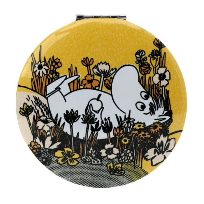 Moomin © Moomin Characters – Taschenspiegel, rund Moomin by Martinex Gelb 