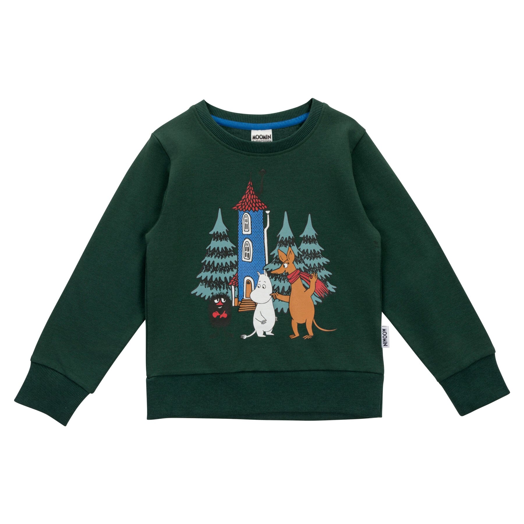 MOOMIN © Yard Fest Sweatshirt Green Langarmshirt Moomin by Martinex 104 