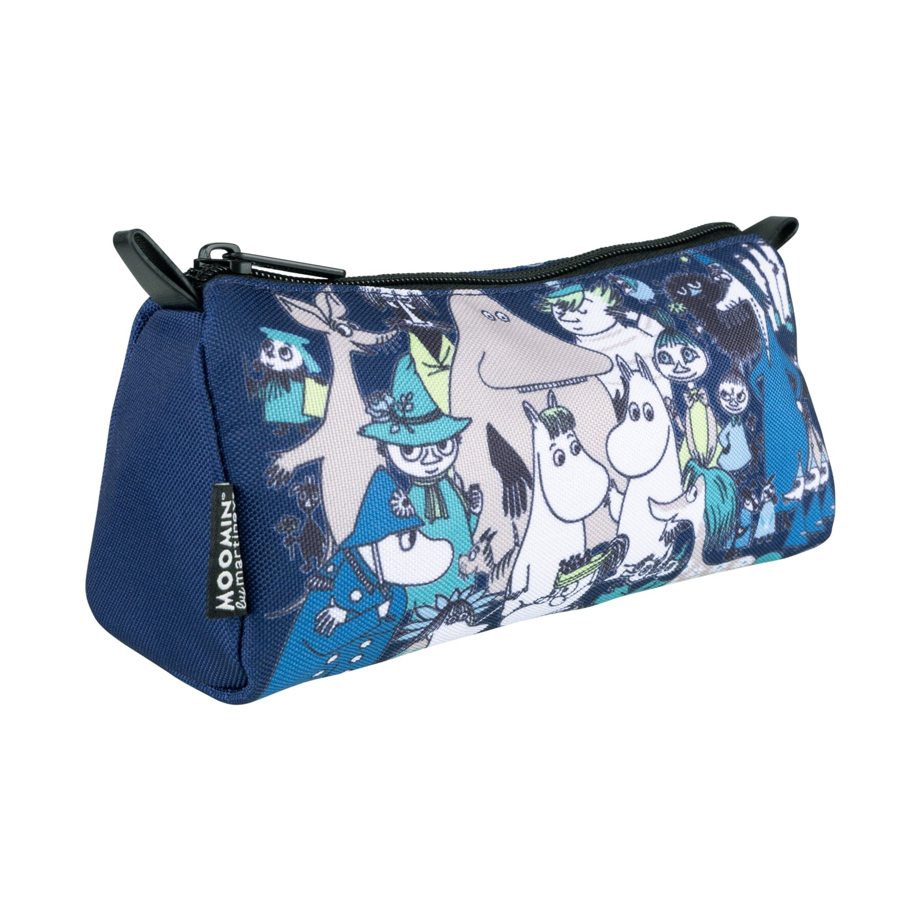 MOOMIN Federmäppchen „Ruttu – Class Reunion" Blau – © Moomin Characters Federmäppchen Anglo Nordic 