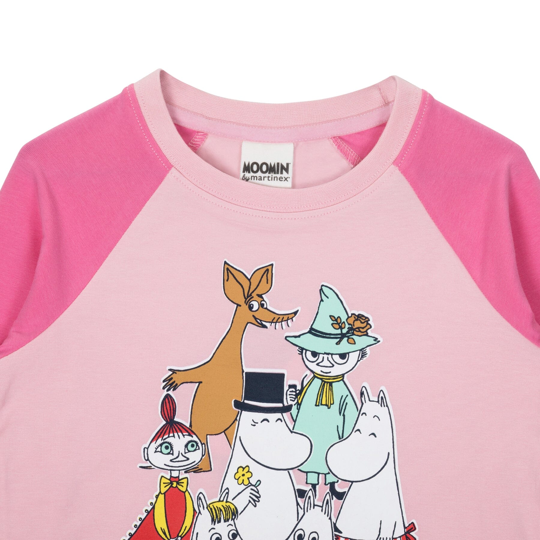 MOOMIN Kinder Longsleeve „Class Picture“ Pink – © Moomin Characters Langarmshirt Moomin by Martinex 