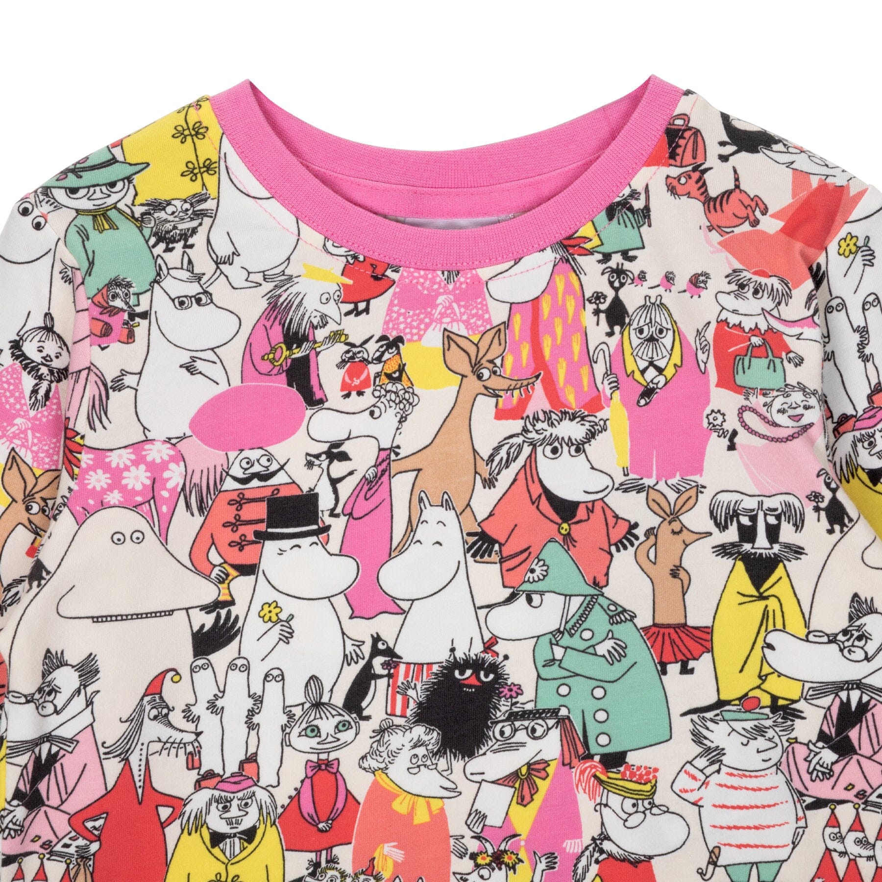 MOOMIN Kinder Longsleeve „Class Reunion“ Off-white – © Moomin Characters Langarmshirt Moomin by Martinex 