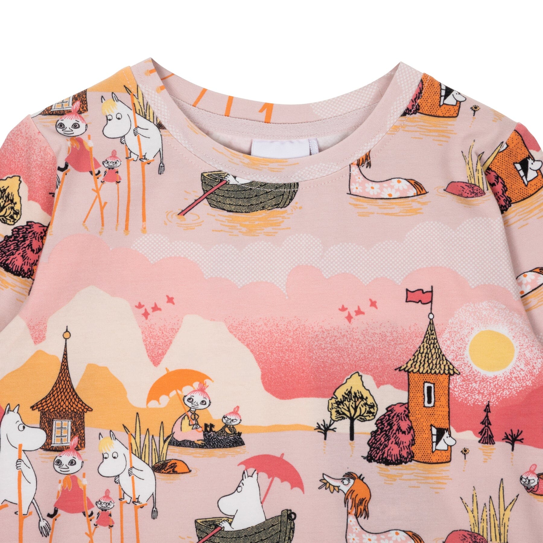 MOOMIN Kinder Longsleeve „Deluge“ Beige – © Moomin Characters Langarmshirt Moomin by Martinex 