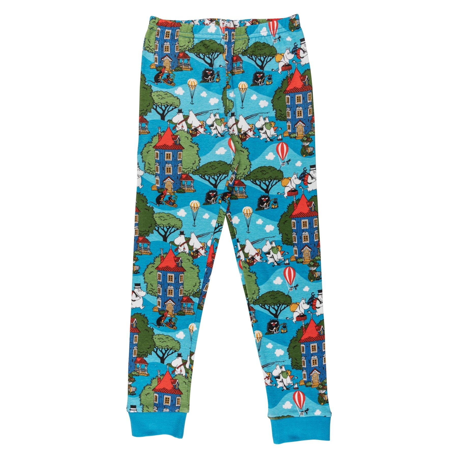MOOMIN – Kinder-Pyjama „Home Yard“ Blau Schlafanzug Moomin by Martinex 
